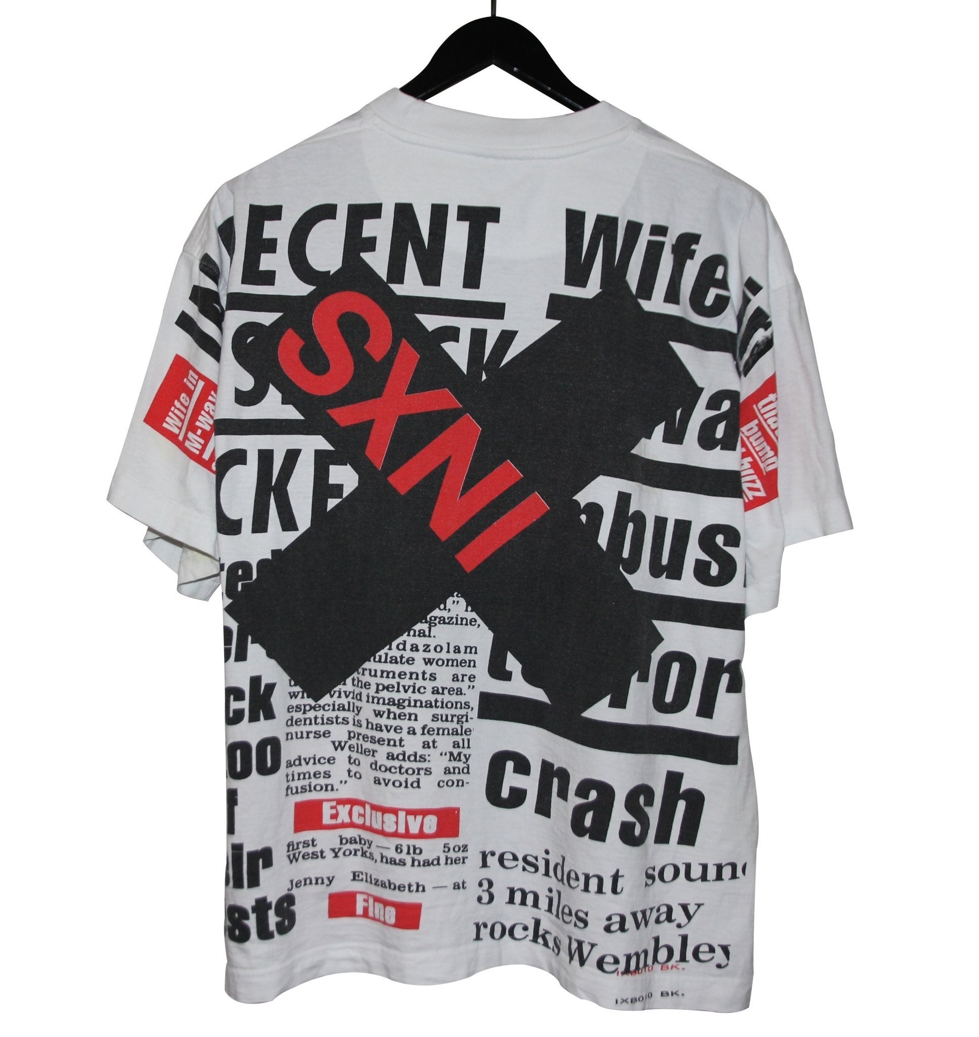 INXS 90's All Over Print Shirt - Faded AU