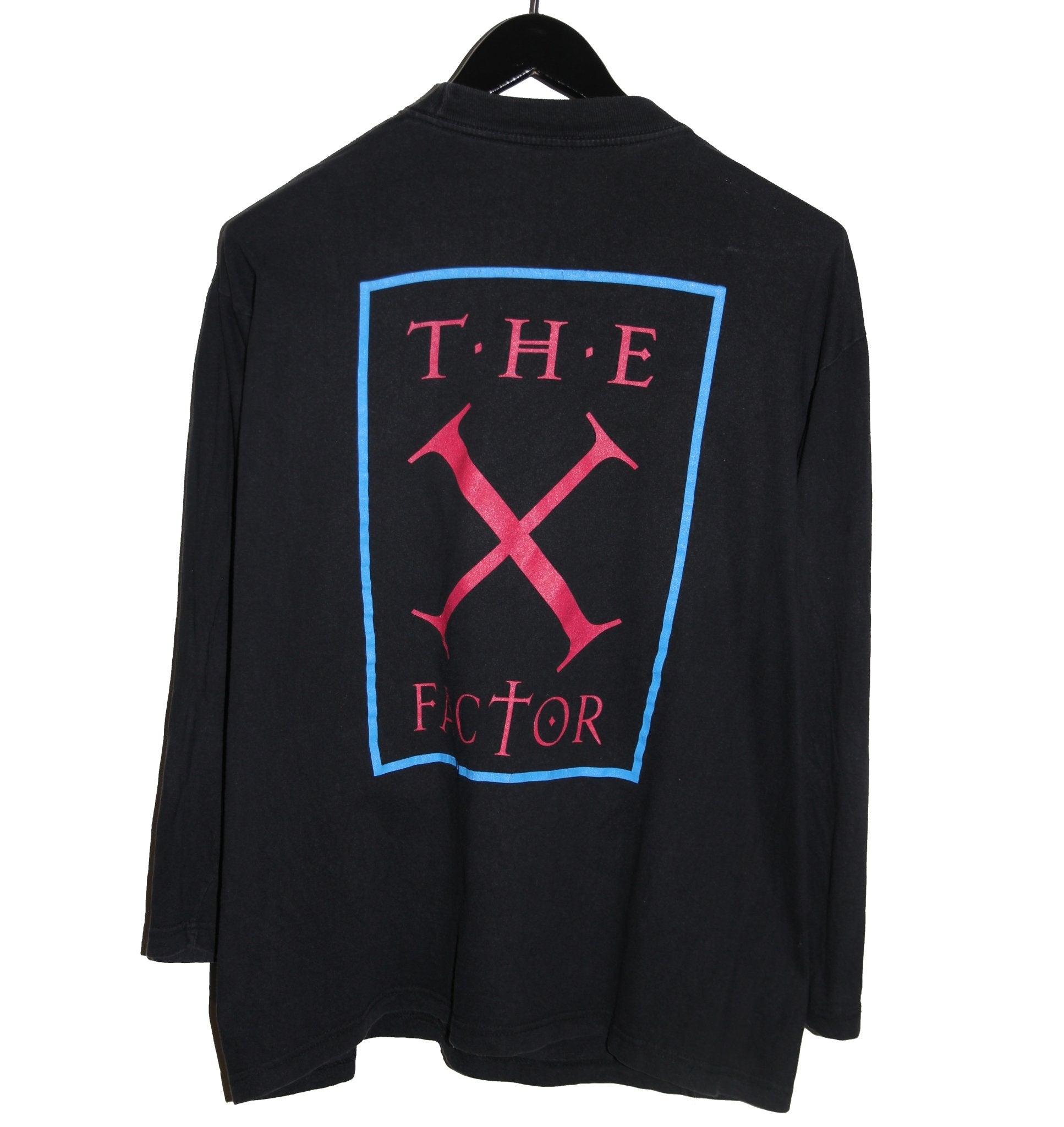 Iron Maiden 1995 The X Factor Album Long Sleeve - Faded AU