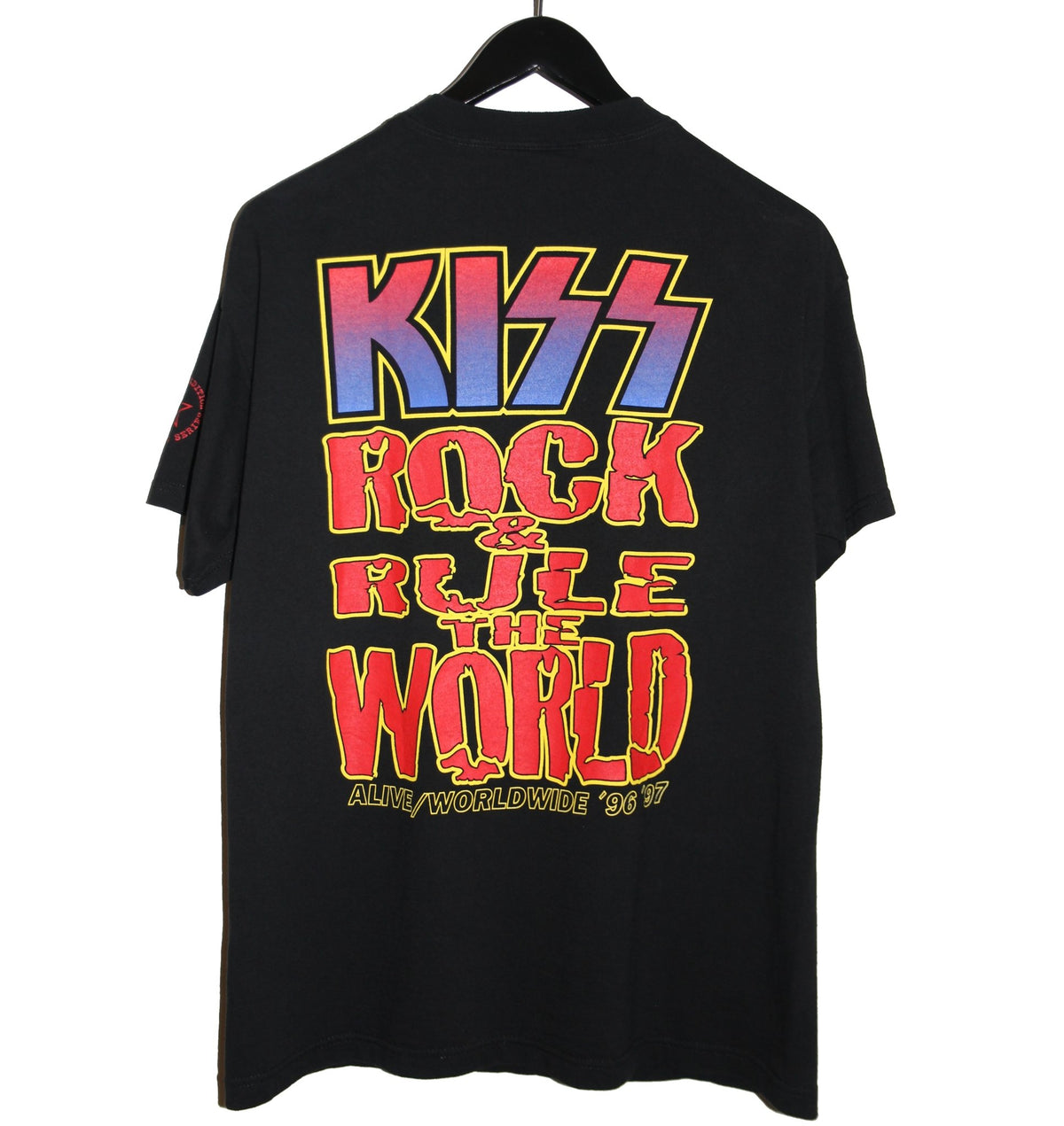 KISS 96/97 Alive/Worldwide USA Tour Shirt - Faded AU