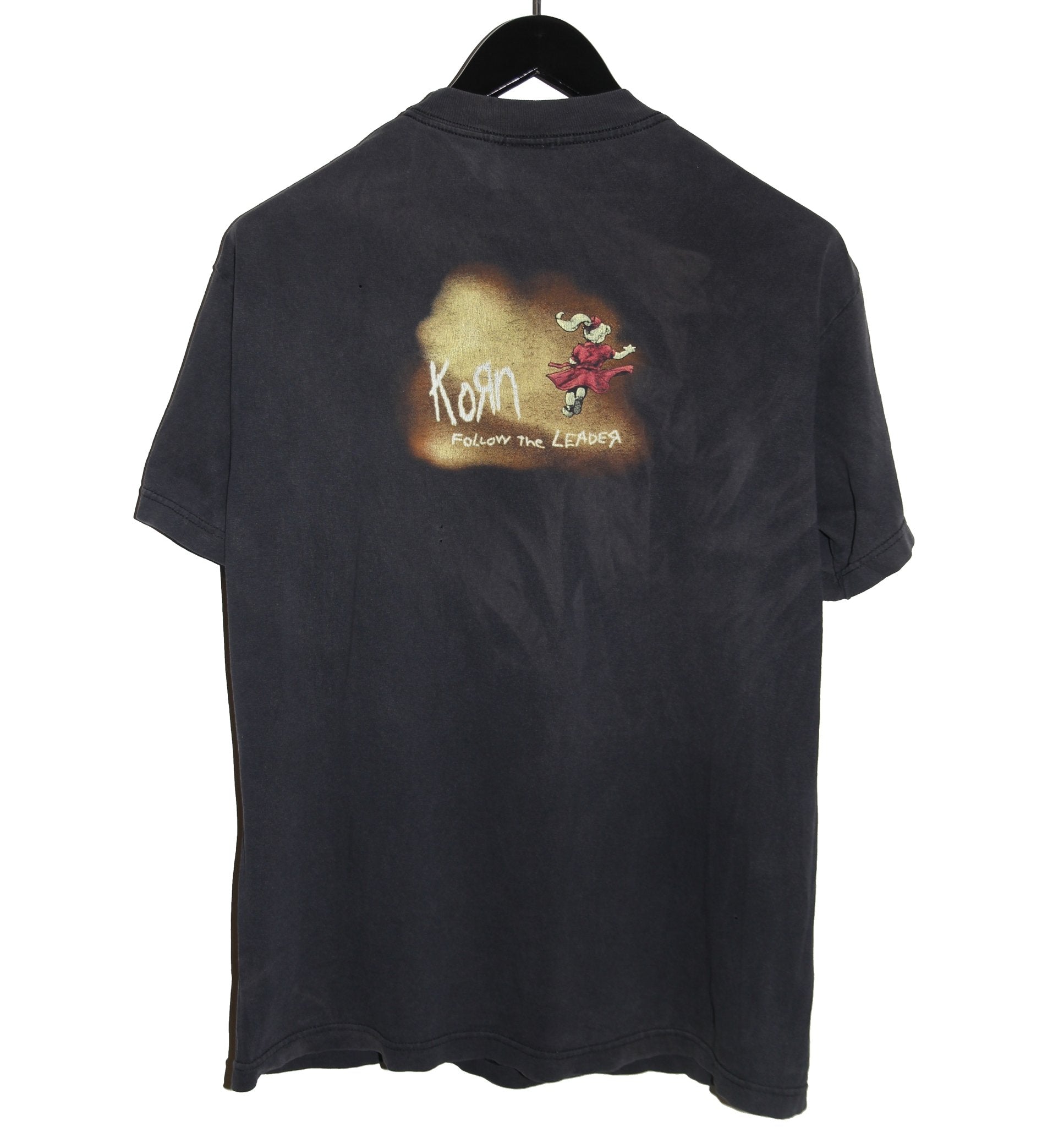 Korn 1998 Follow The Leader Album Shirt - Faded AU