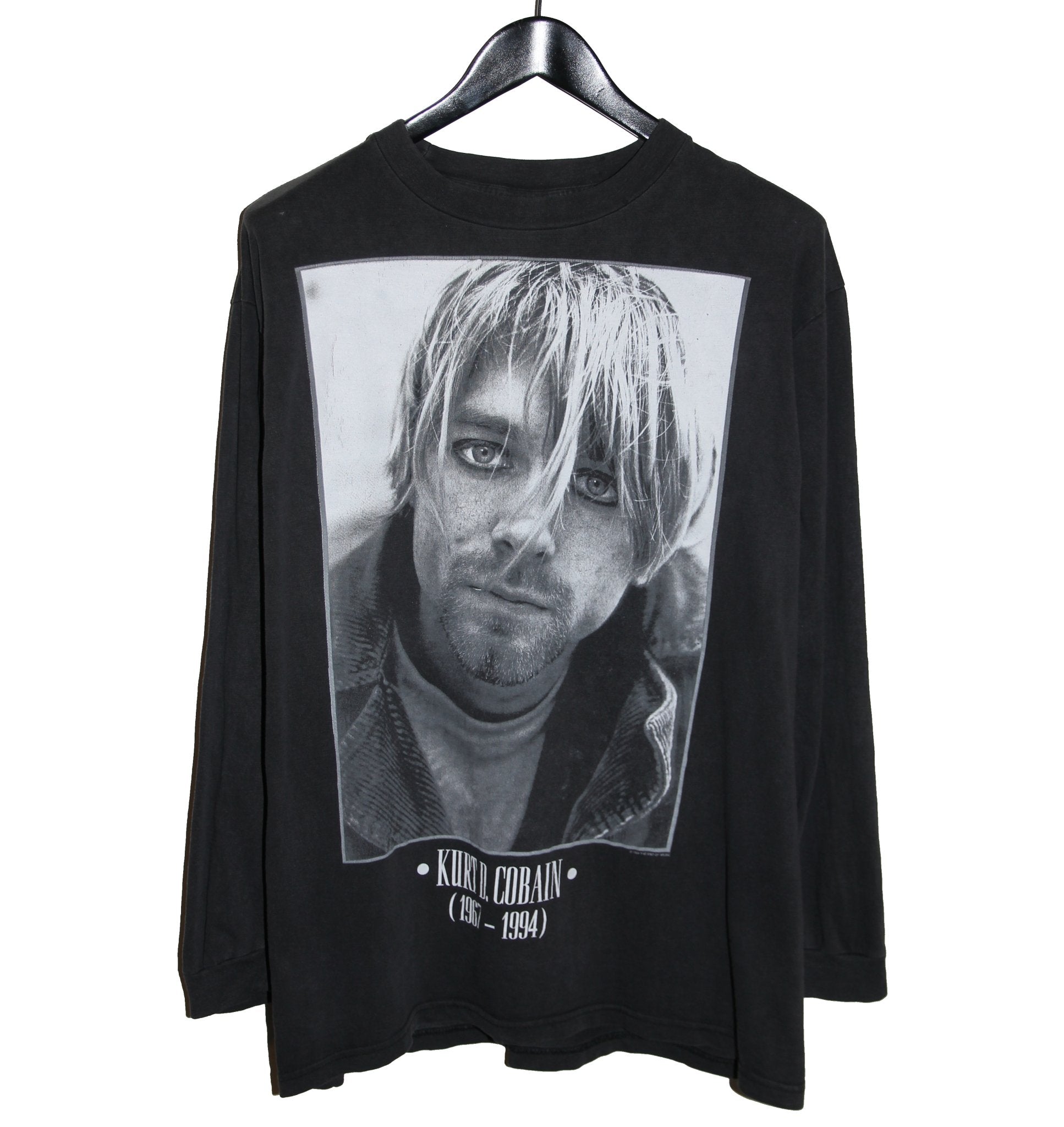 Kurt Cobain 1994 Memorial Long Sleeve - Faded AU