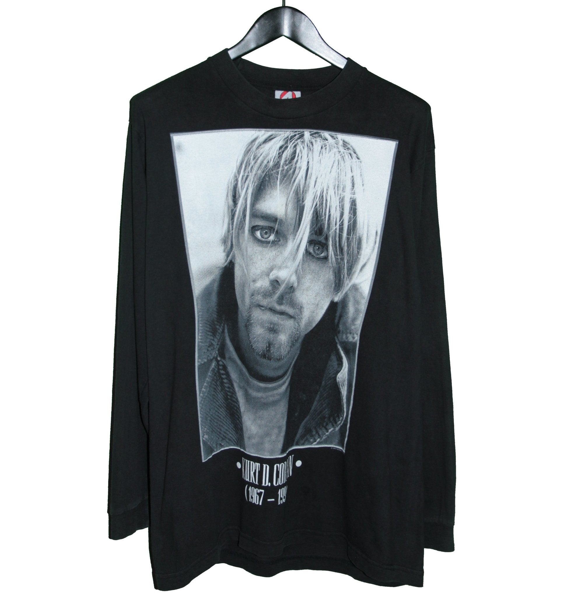 Kurt Cobain 1994 Memorial Longsleeve Shirt - Faded AU