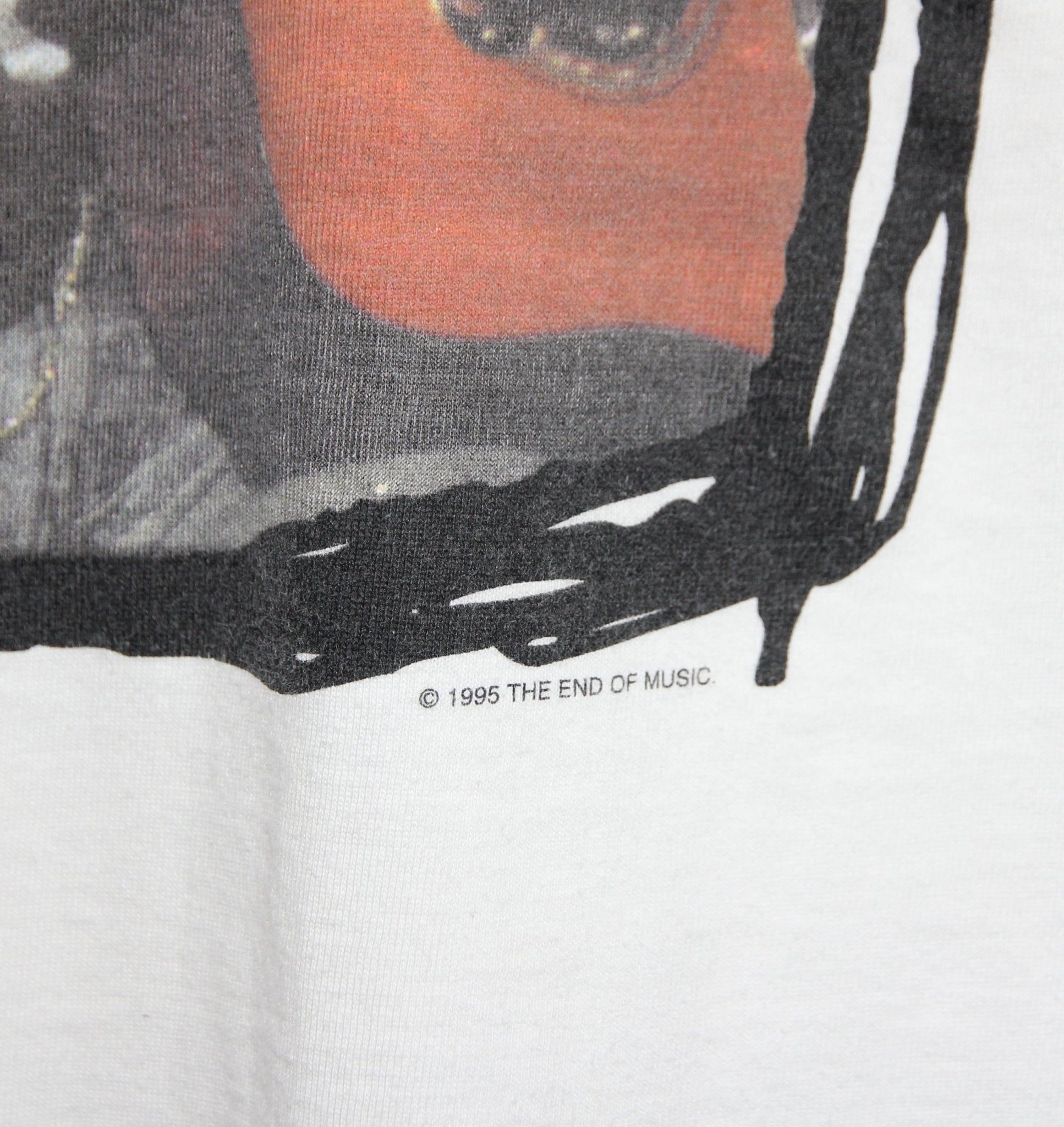 Kurt Cobain 1995 MTV Unplugged Memorial shirt - Faded AU