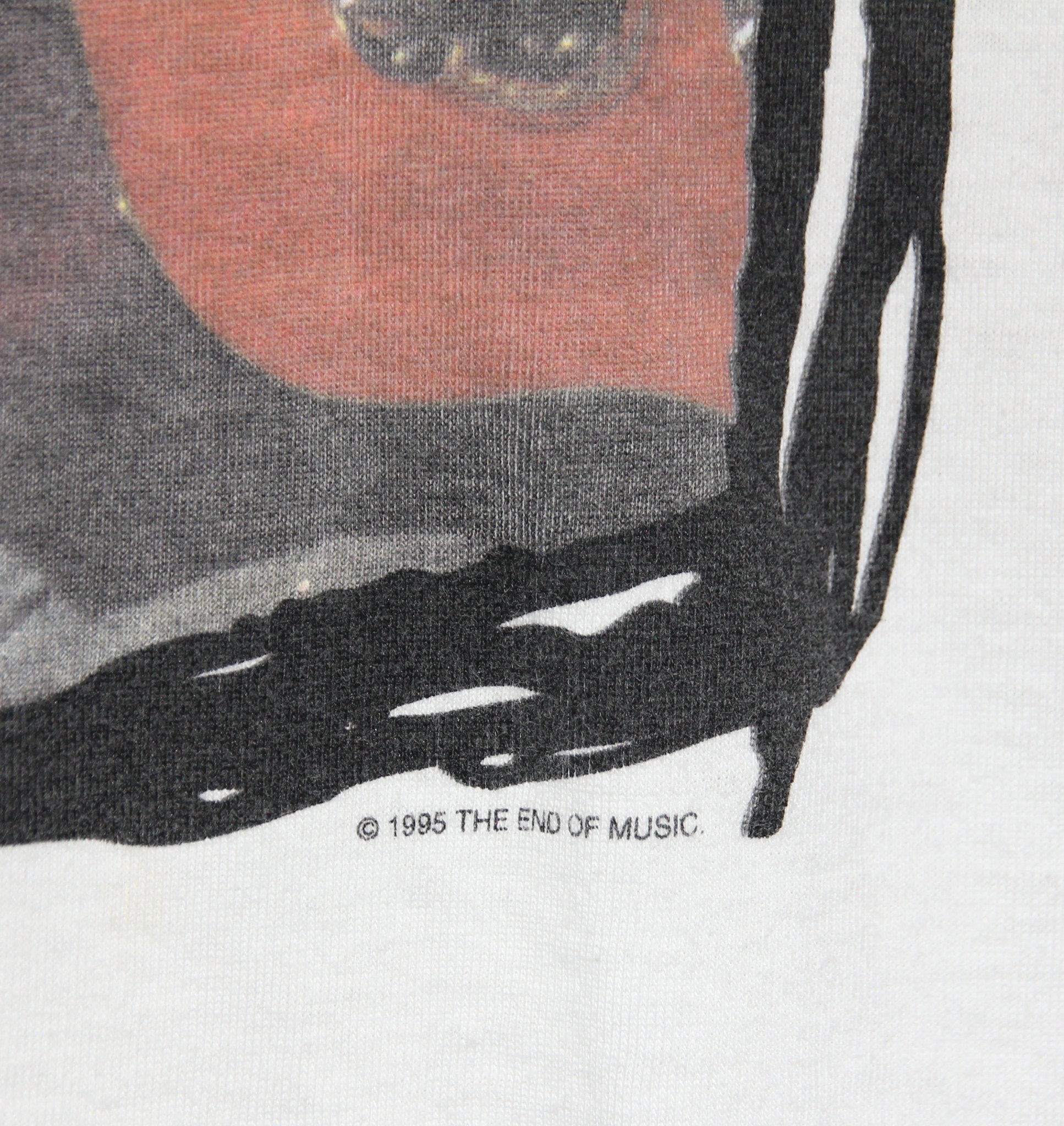 Kurt Cobain 1995 MTV Unplugged Memorial shirt - Faded AU