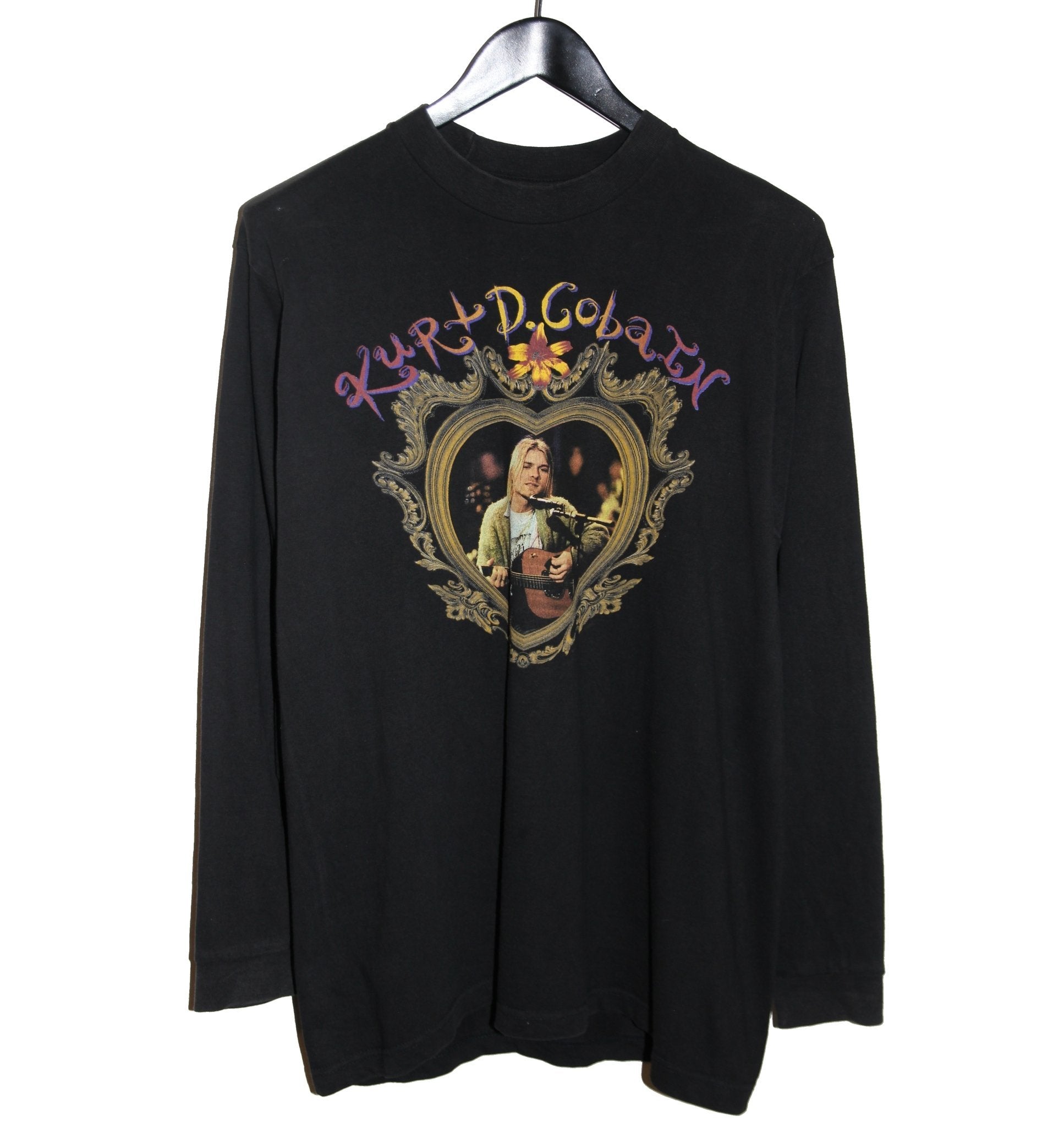 Kurt Cobain 1995 Sun is Gone Memorial Long Sleeve - Faded AU