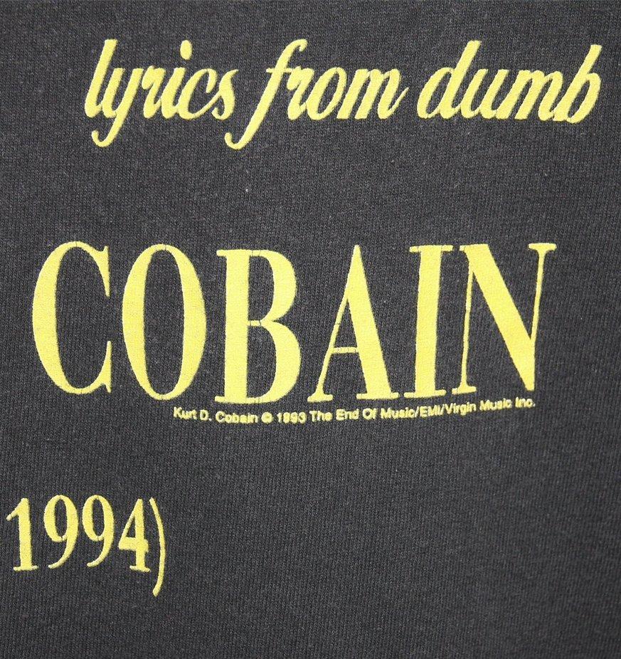 Kurt Cobain 1995 Sun is Gone Memorial Shirt - Faded AU