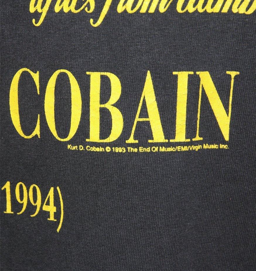 Kurt Cobain 1995 Sun is Gone Memorial Shirt - Faded AU