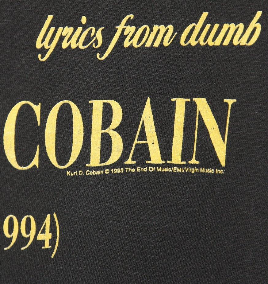 Kurt Cobain 1995 Sun is Gone Memorial Shirt - Faded AU