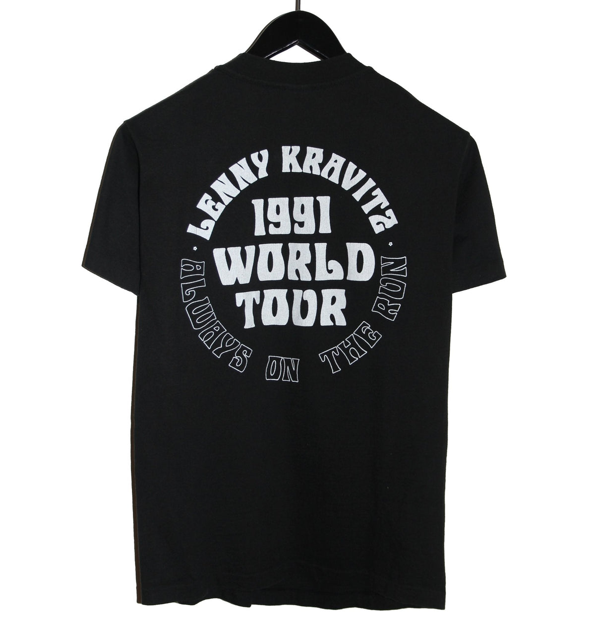Lenny Kravitz 1991 Always On The Run Tour Shirt - Faded AU