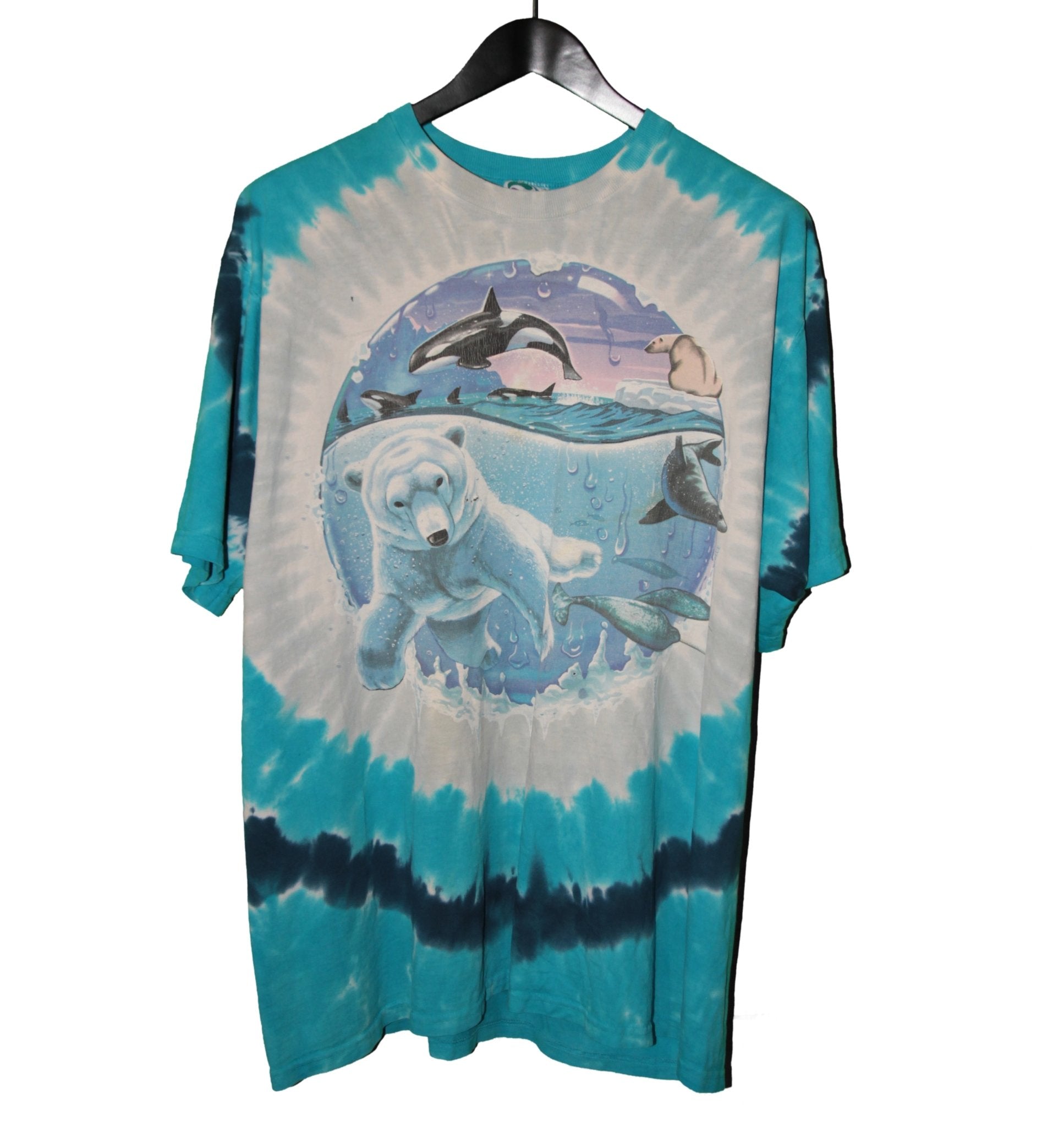 Liquid Blue 1997 Tie Dye Polar Shirt - Faded AU