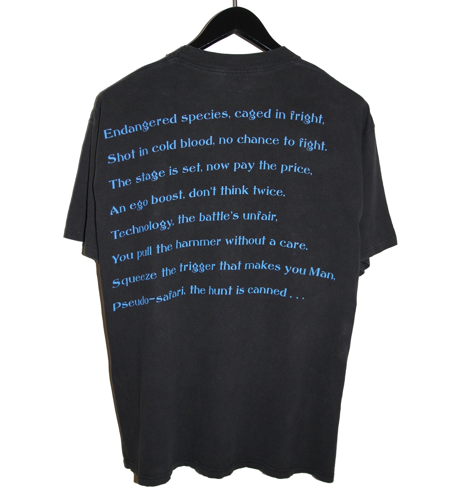 Megadeth 1992 Countdown To Extinction Album Shirt - Faded AU