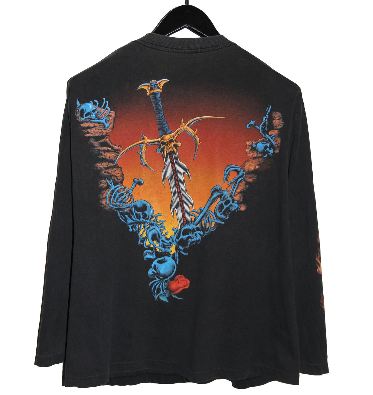 Megadeth 90's Sword Long Sleeve - Faded AU
