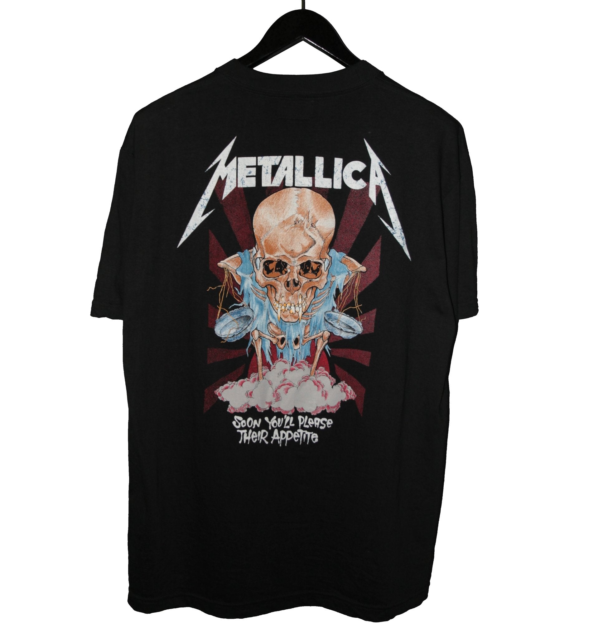 Metallica 1988 Pushead Doris Shirt - Faded AU