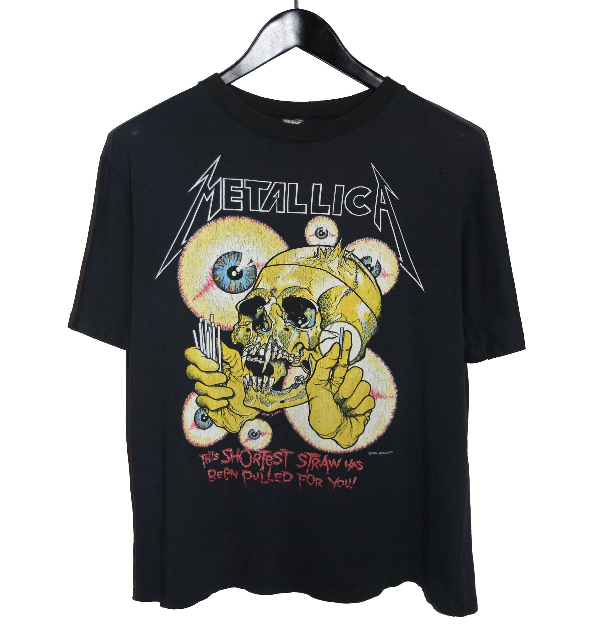 Metallica 1988 The Shortest Straw Shirt - Faded AU