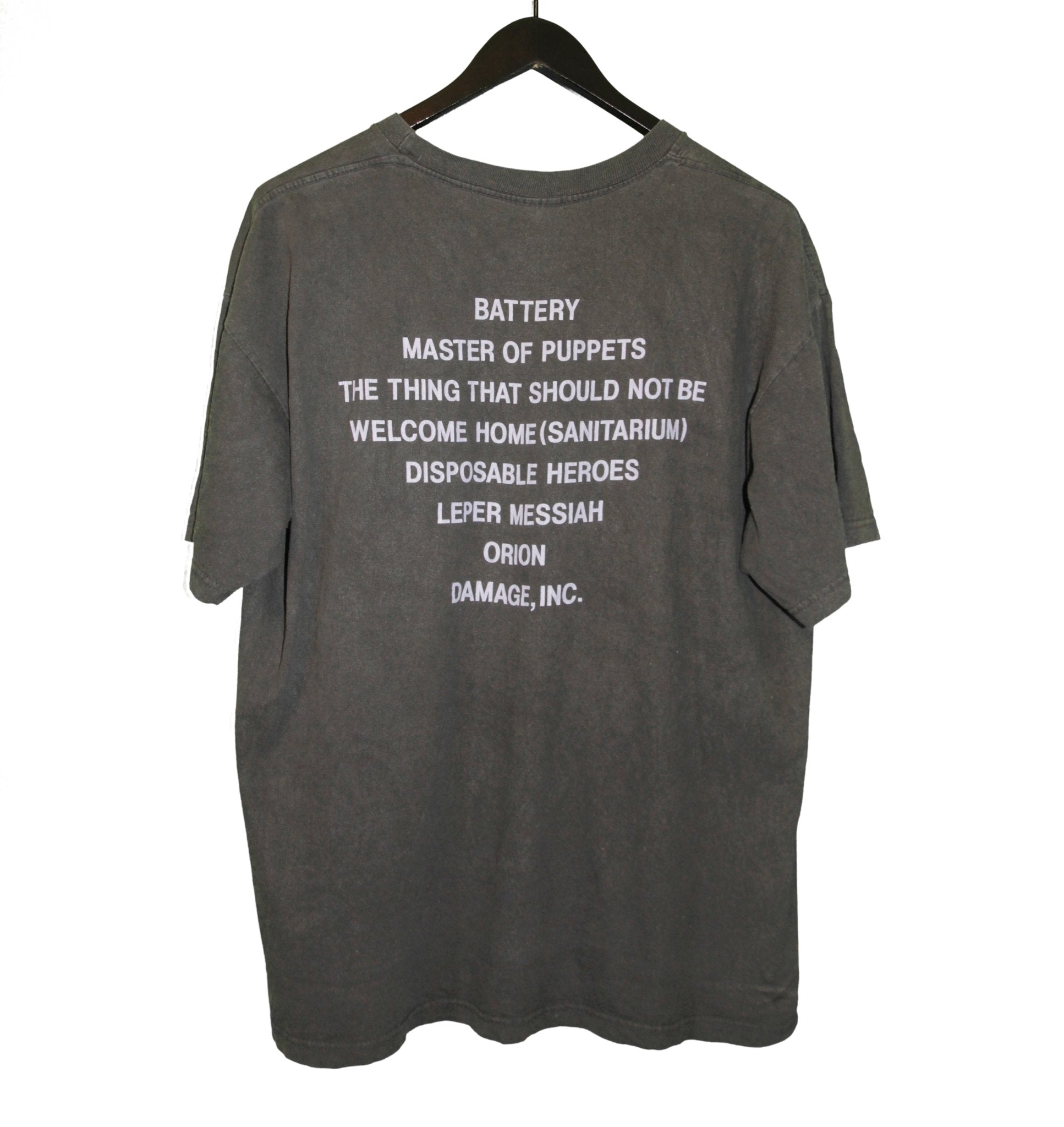 Metallica 1994 Master of Puppets Shirt - Faded AU