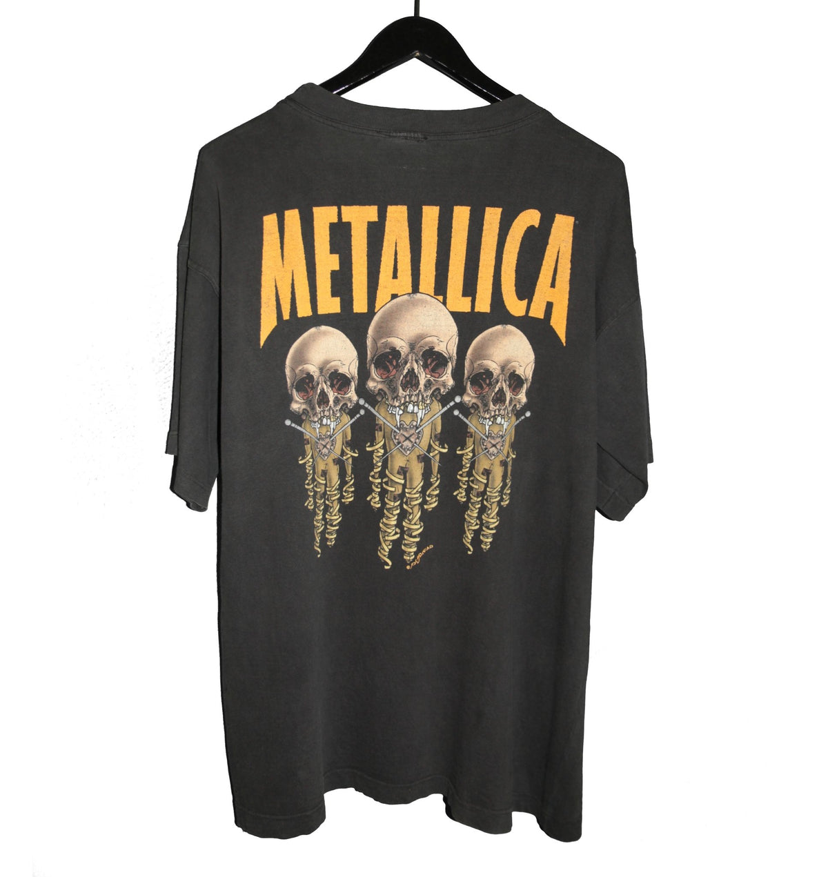 Metallica 1997 Pushead Fixxxer Shirt - Faded AU