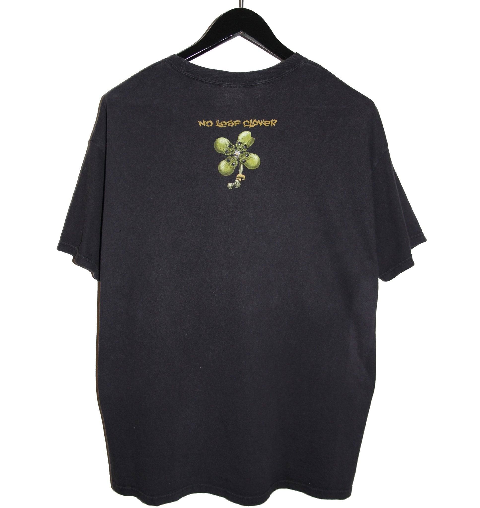 Metallica 2001 Pushead No Leaf Clover Shirt - Faded AU