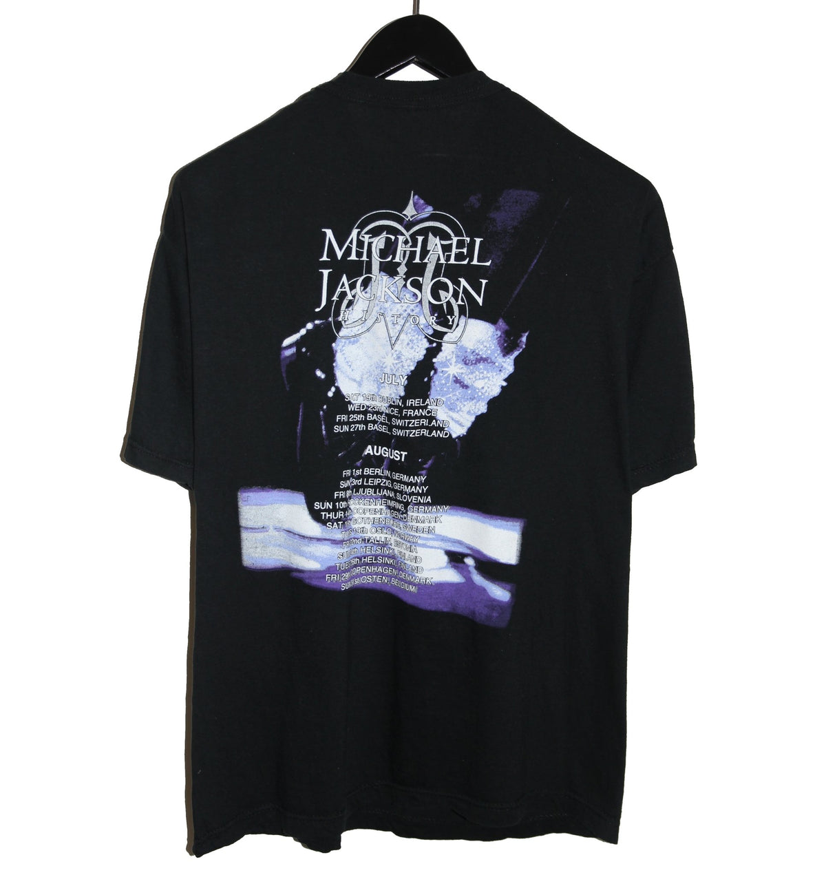 Michael Jackson 1996 History Tour Shirt - Faded AU