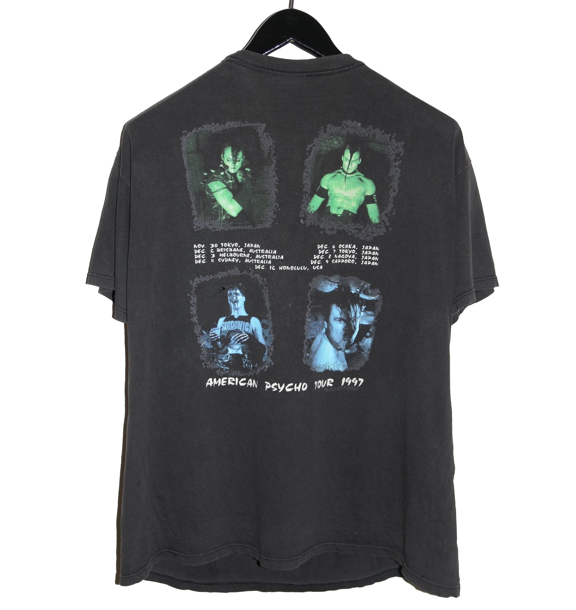Misfits 1997 American Psycho Tour Shirt - Faded AU