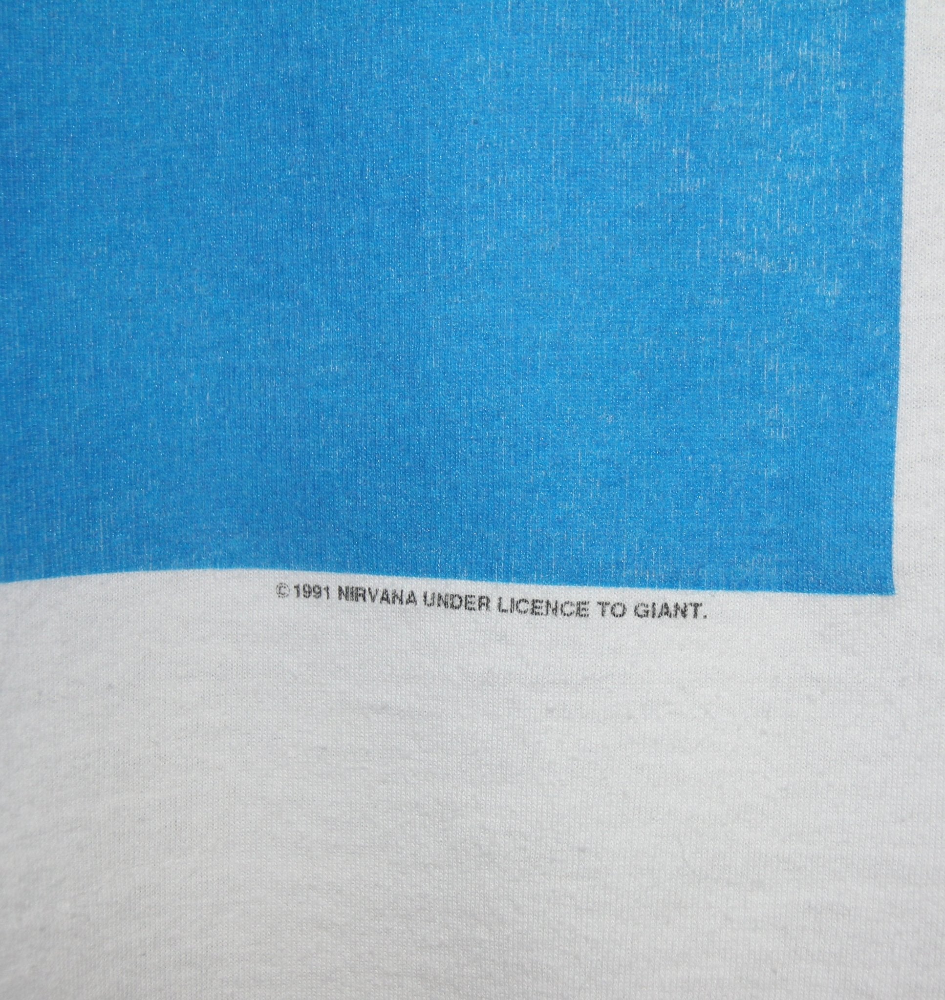 Nirvana 1991 Nevermind Album Long Sleeve - Faded AU