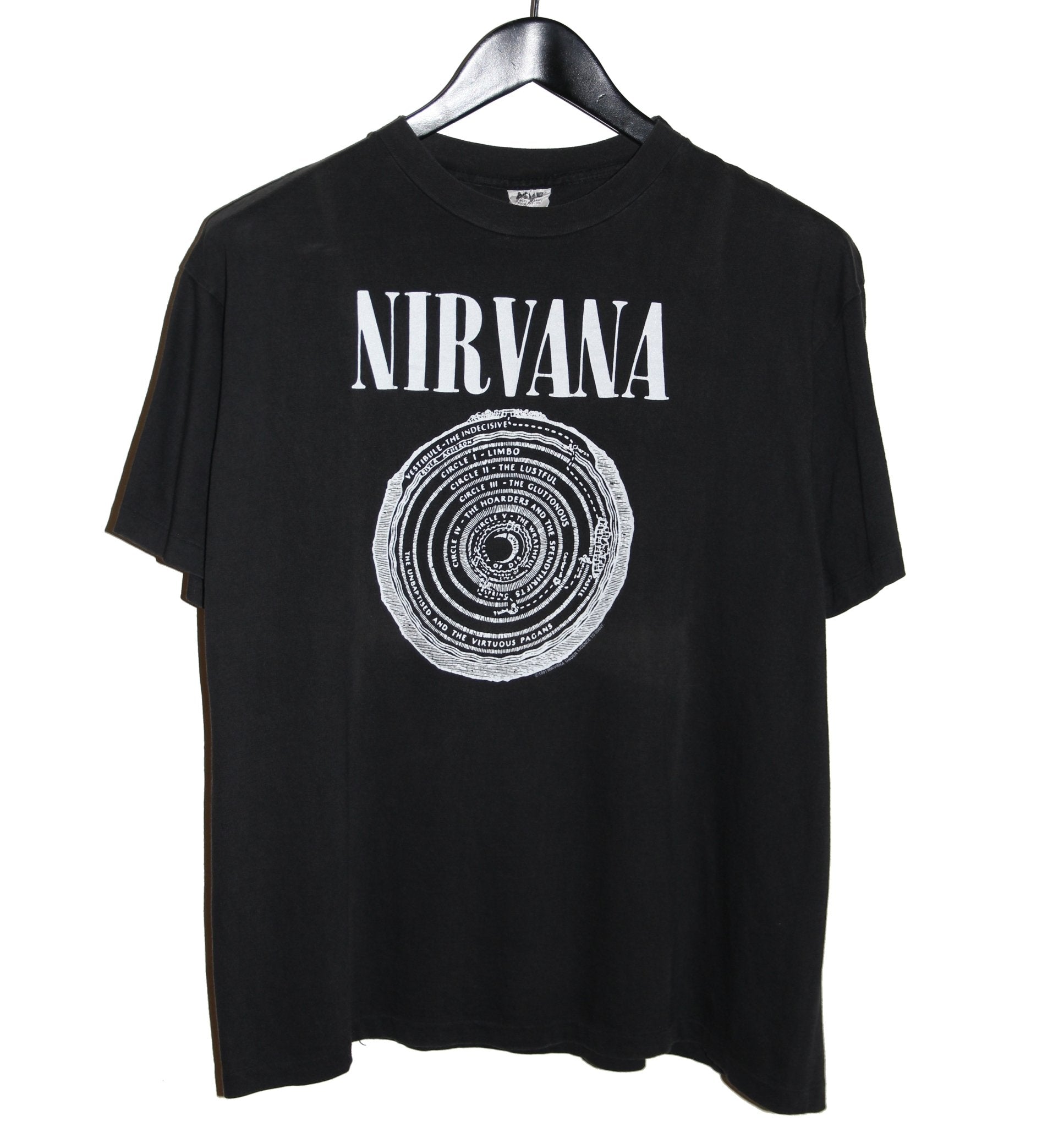 Nirvana 1991 Vestibule Shirt - Faded AU