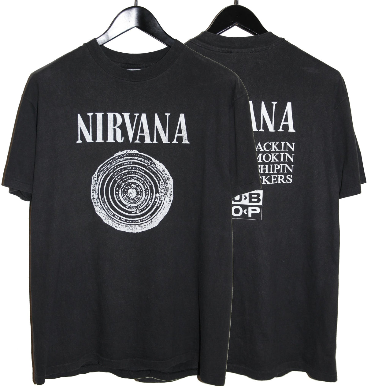 NIRVANA VESTIBULE Tシャツ Nirvana 1991 Vestibule Sub Pop Shirt X-LARGE