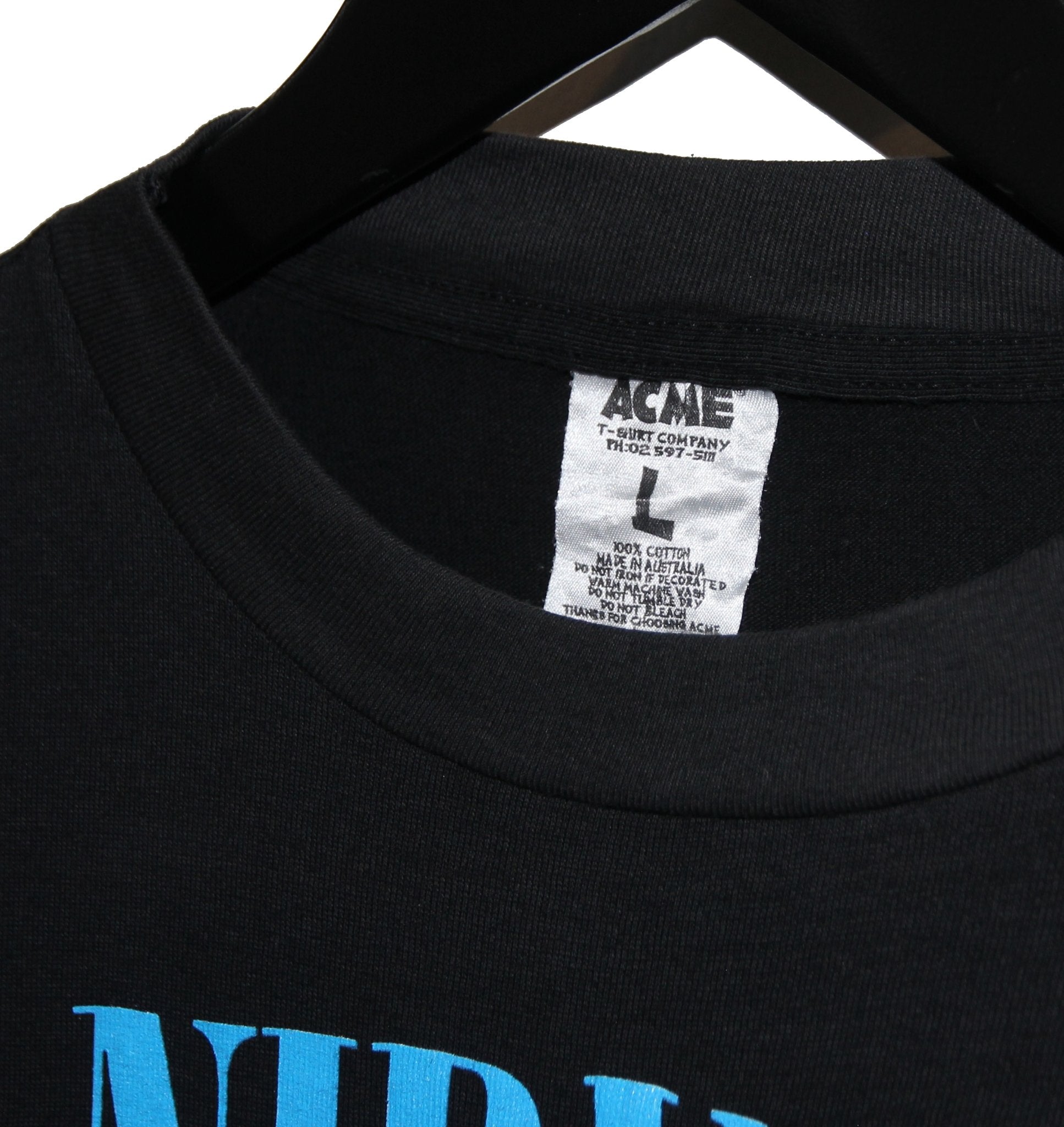 Nirvana 1992 Sliver Shirt - Faded AU