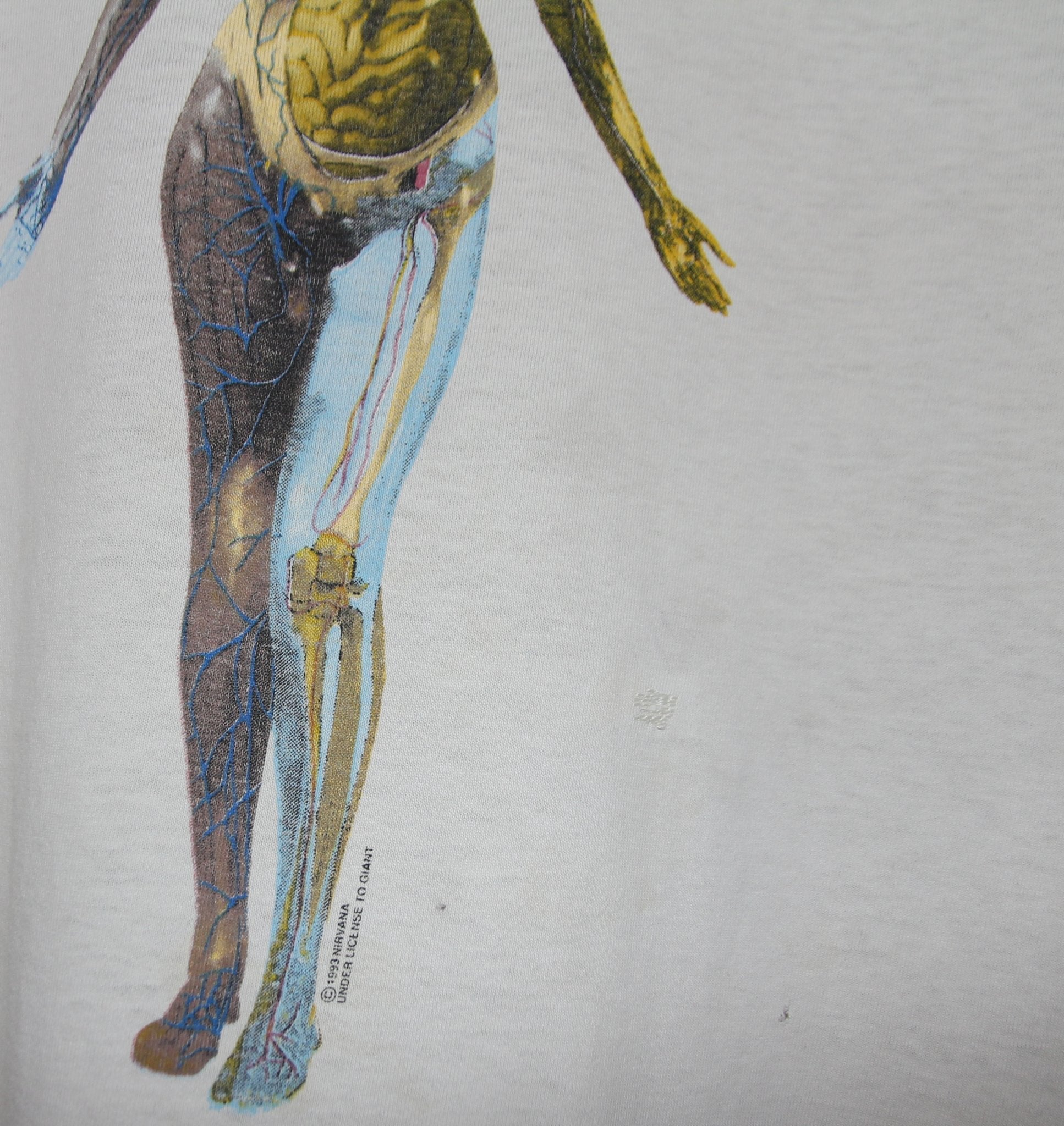 Nirvana 1993 In Utero Album Shirt - Faded AU