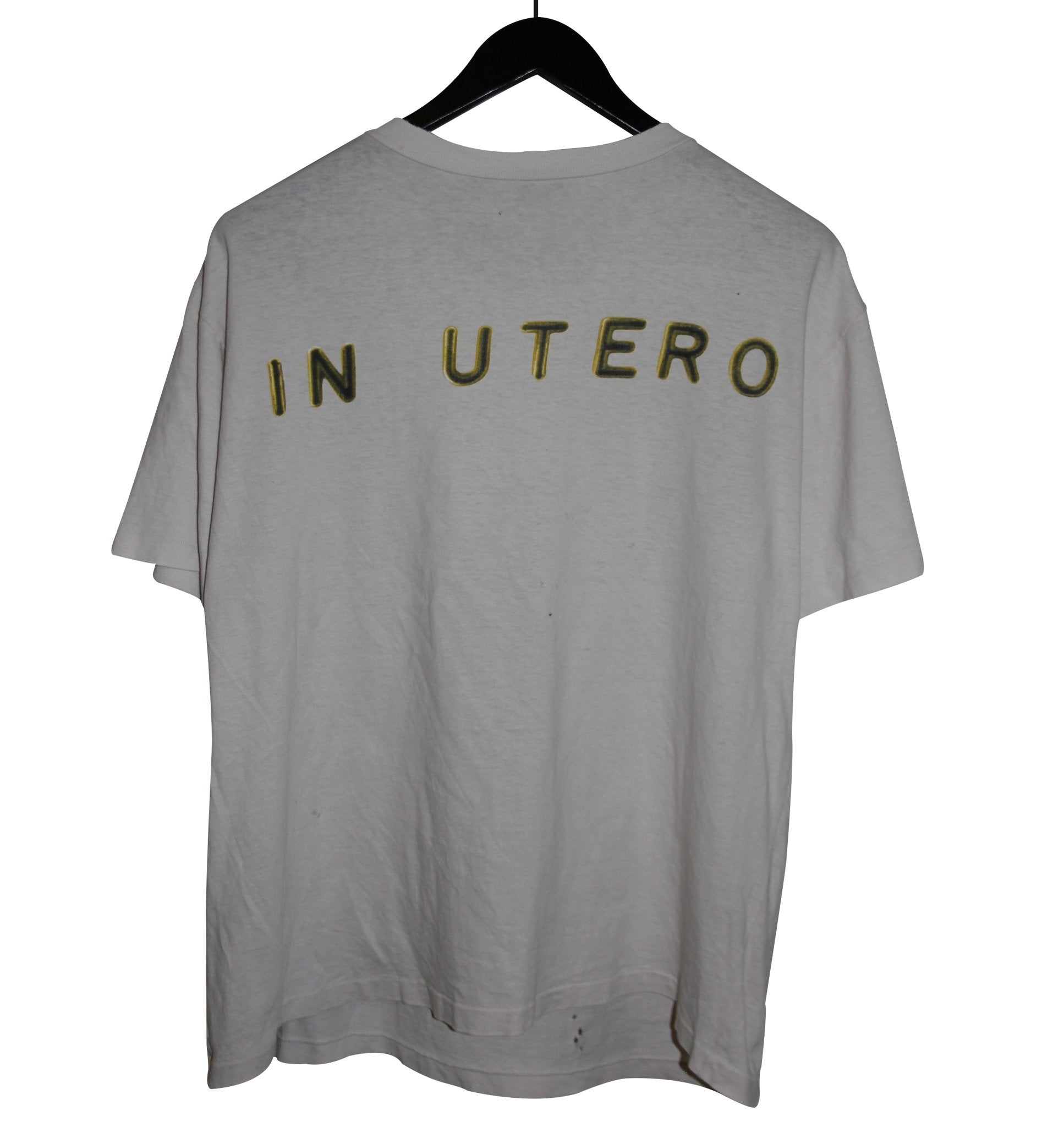 Nirvana 1993 In Utero Album Shirt - Faded AU