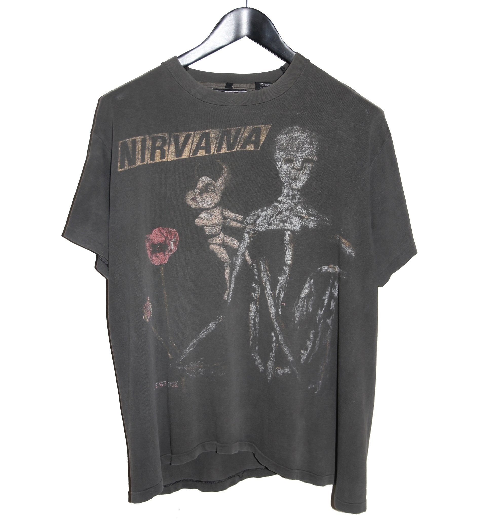 Nirvana 1993 Incesticide Album Shirt - Faded AU