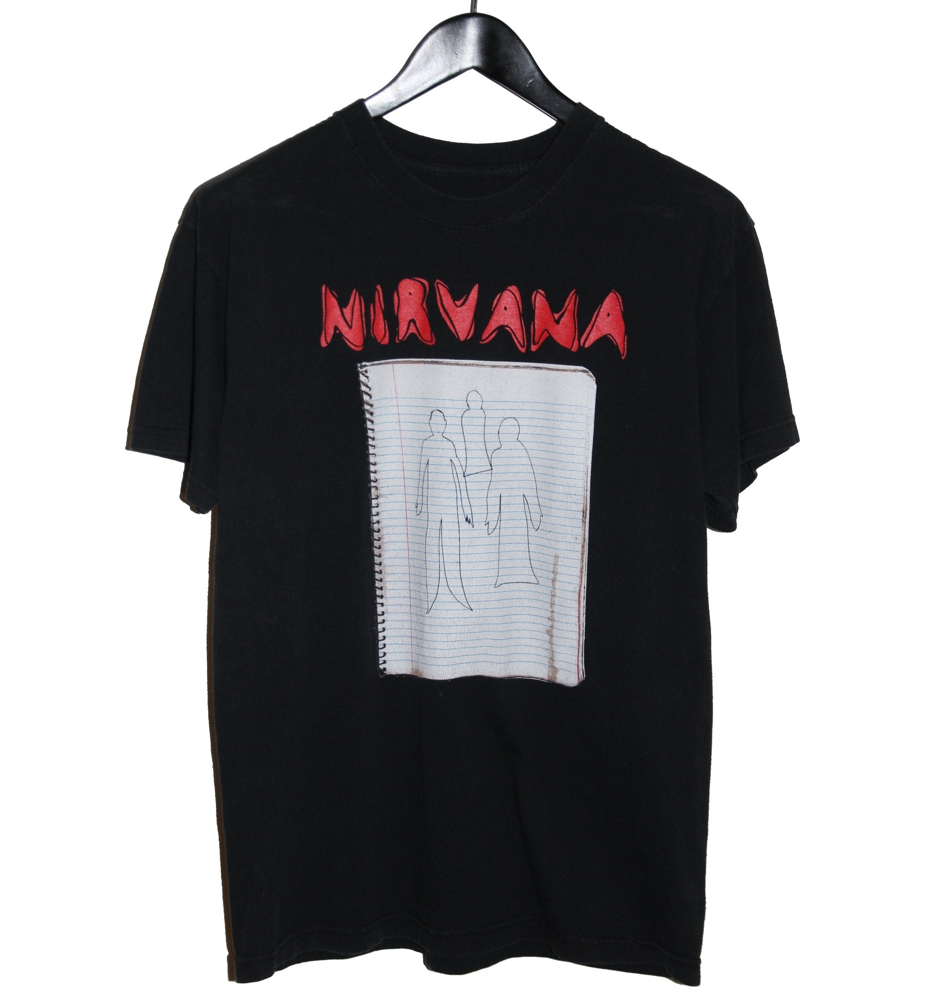 Nirvana 2003 Notepad Shirt - Faded AU