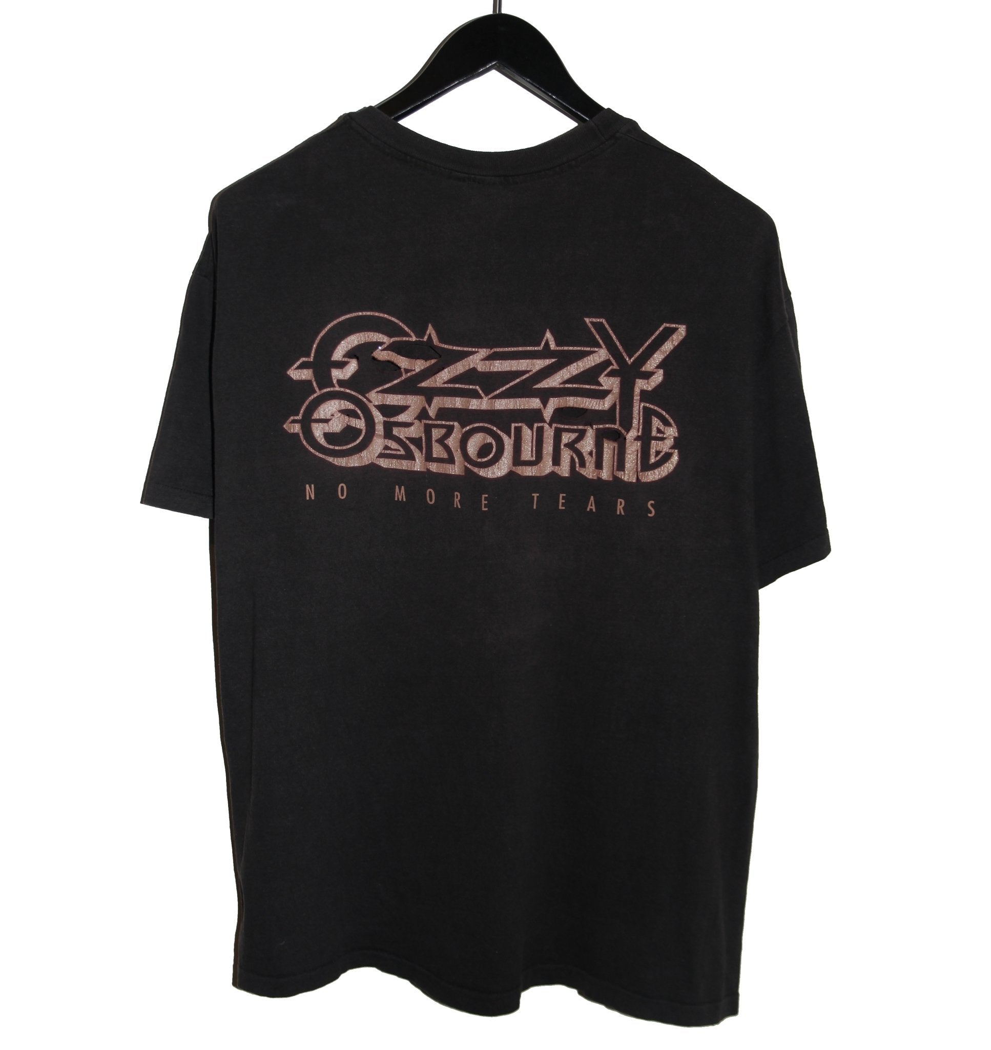 Ozzy Osbourne 1991 No More Tears Album Shirt - Faded AU