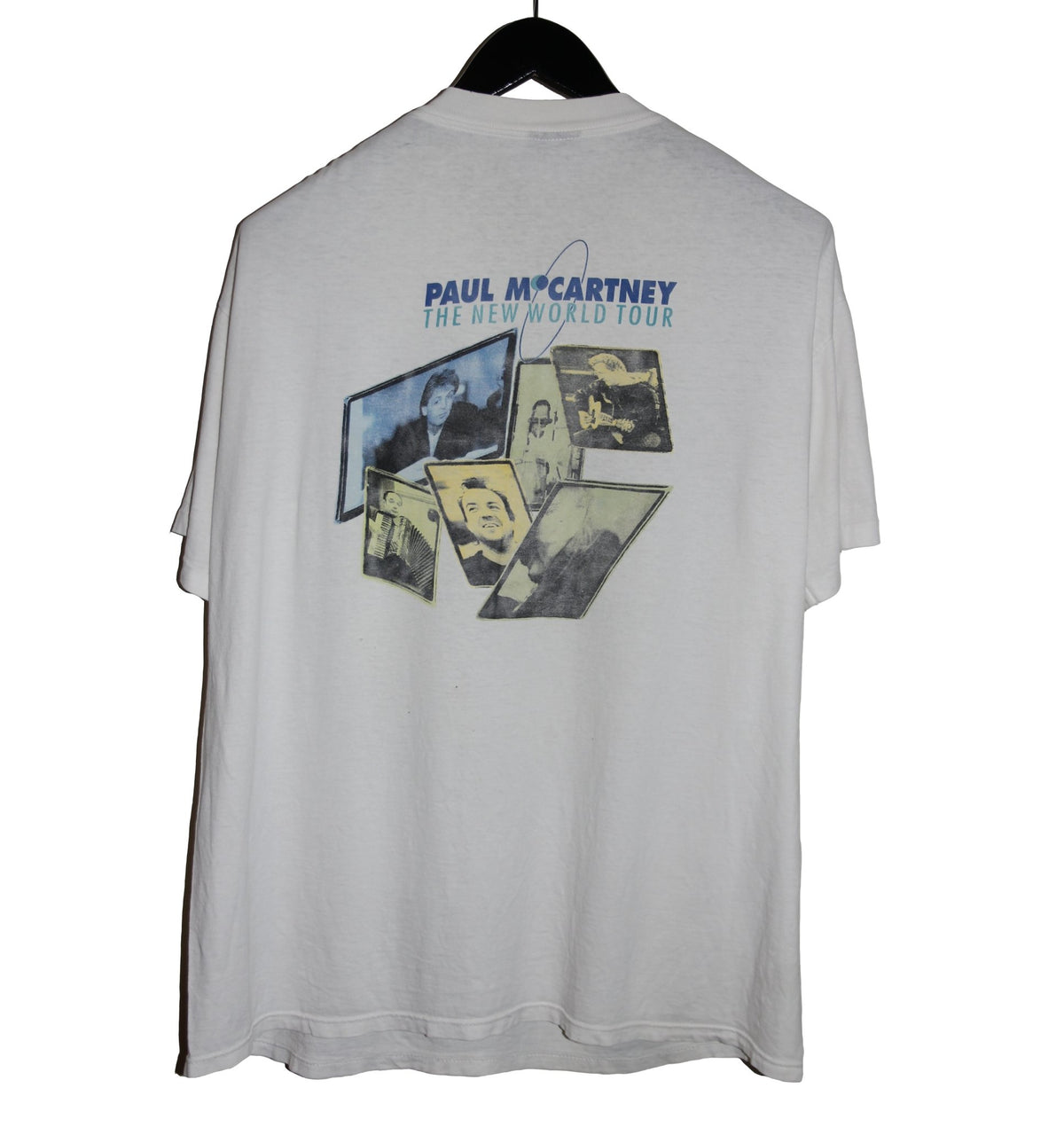 Paul McCartney 1993 The New World Tour Shirt - Faded AU