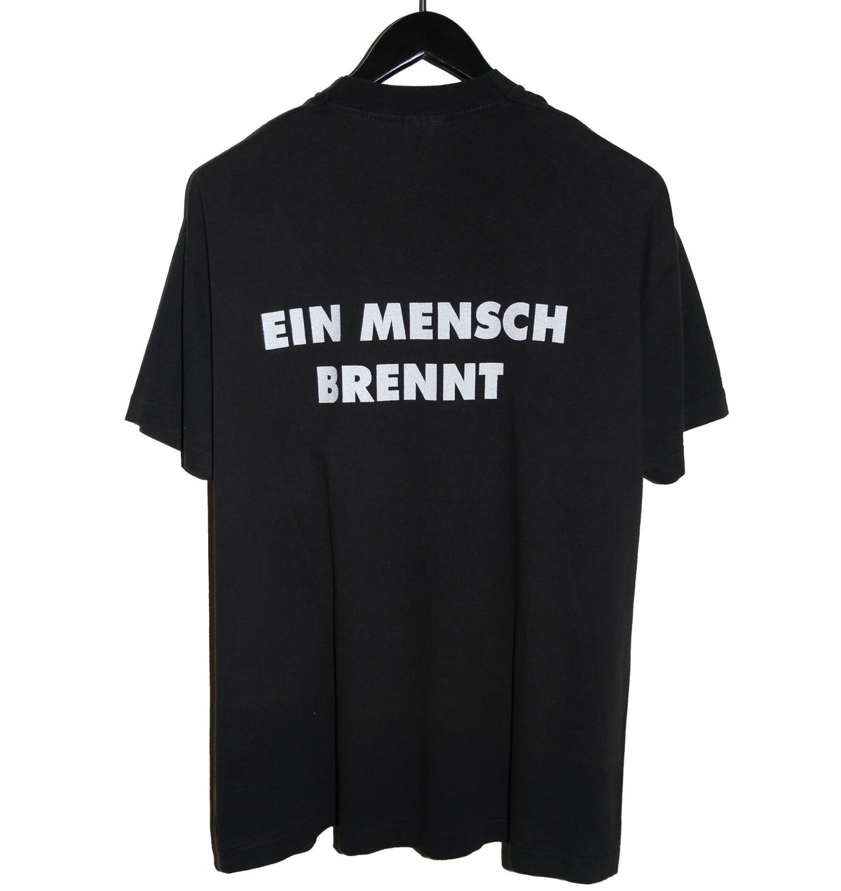 Rammstein 1998 Ein Mensch Brennt Shirt - Faded AU