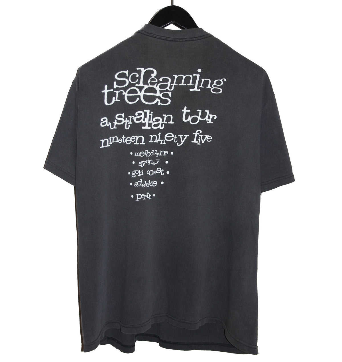 Screaming Trees 1995 Australian Tour Shirt - Faded AU