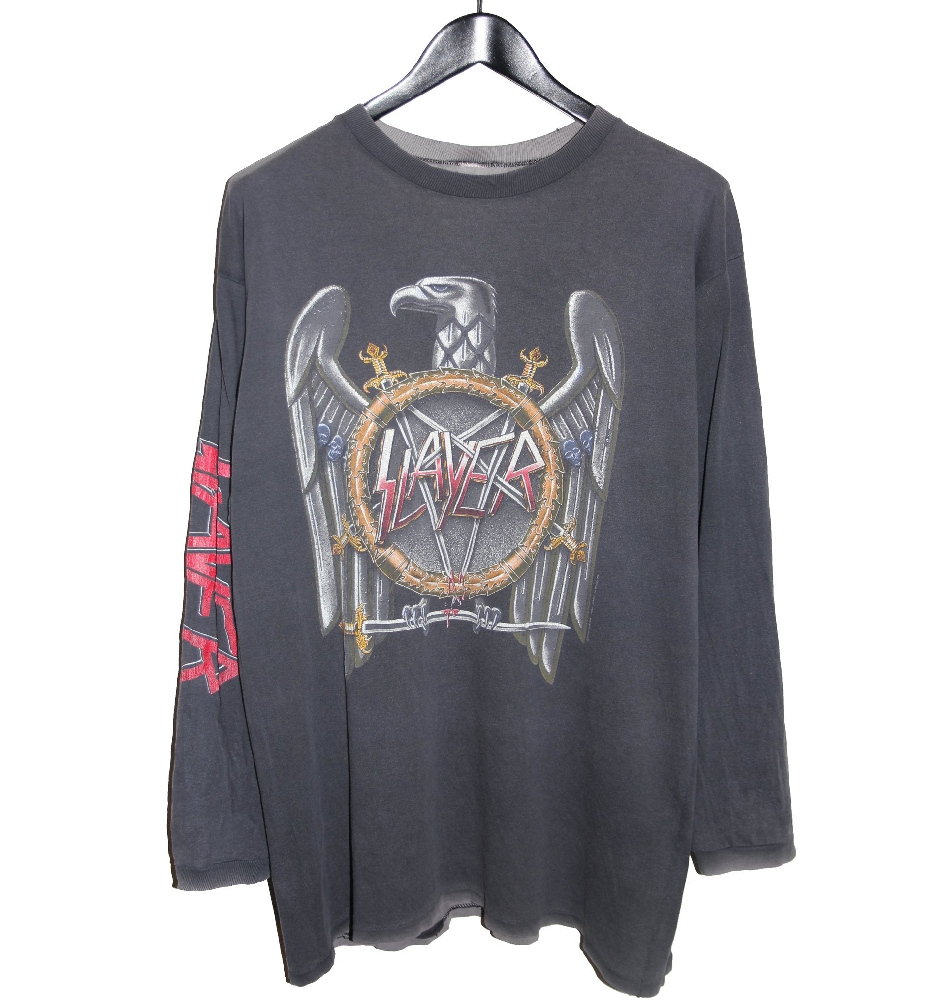Slayer 1990 Seasons in the Abyss Long Sleeve - Faded AU