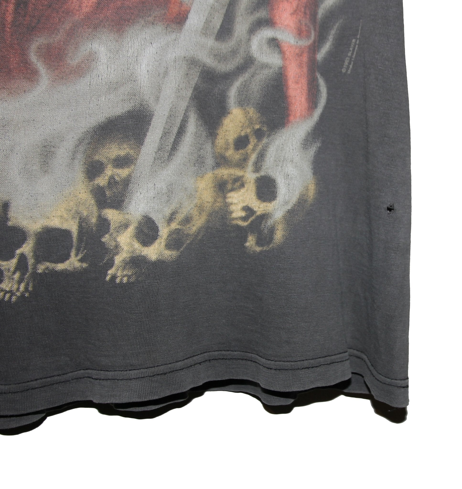 Slayer 1993 Pink Demon All Over Print Shirt - Faded AU