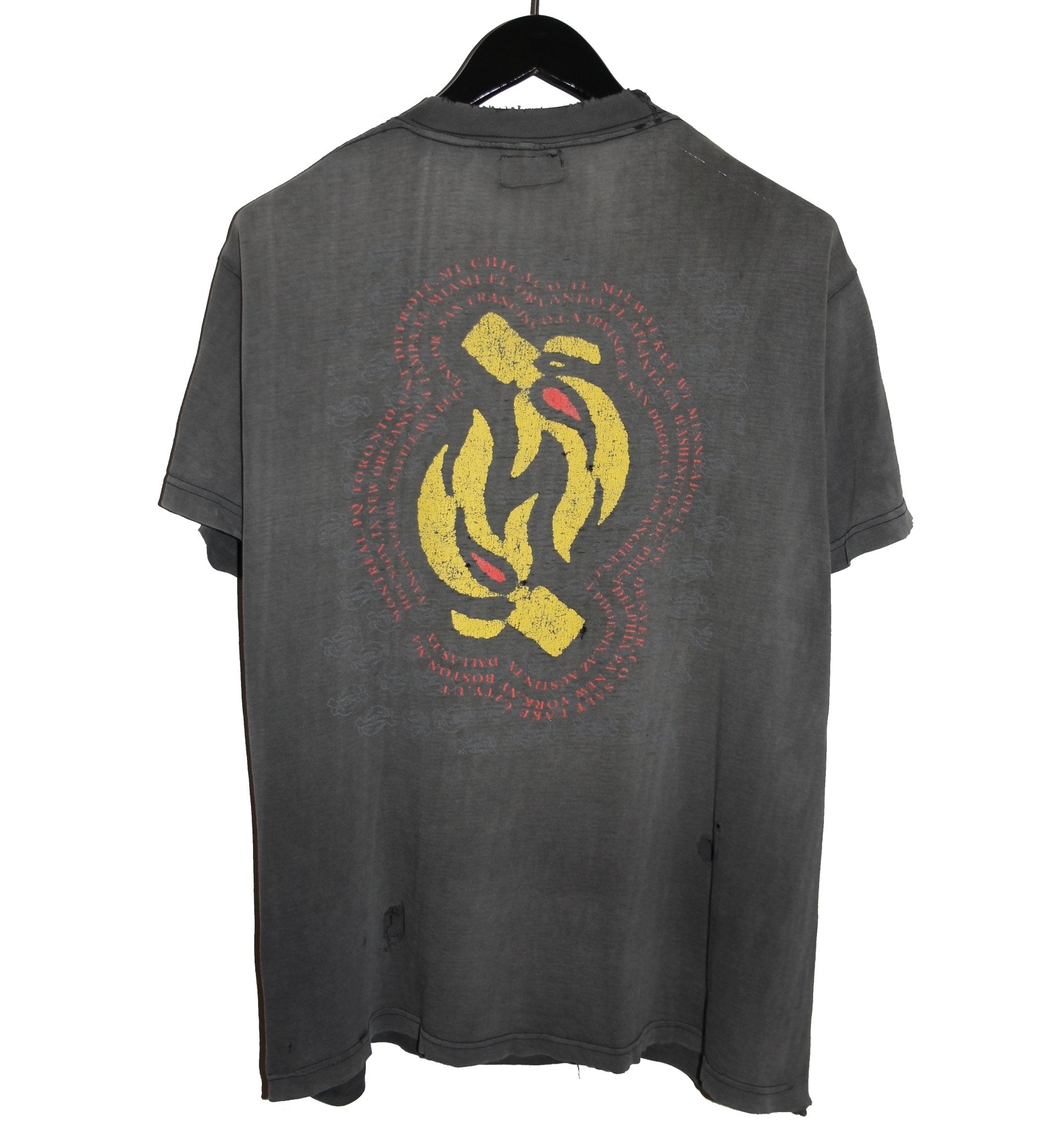 Soundgarden 1991 Badmotorfinger Album Shirt - Faded AU