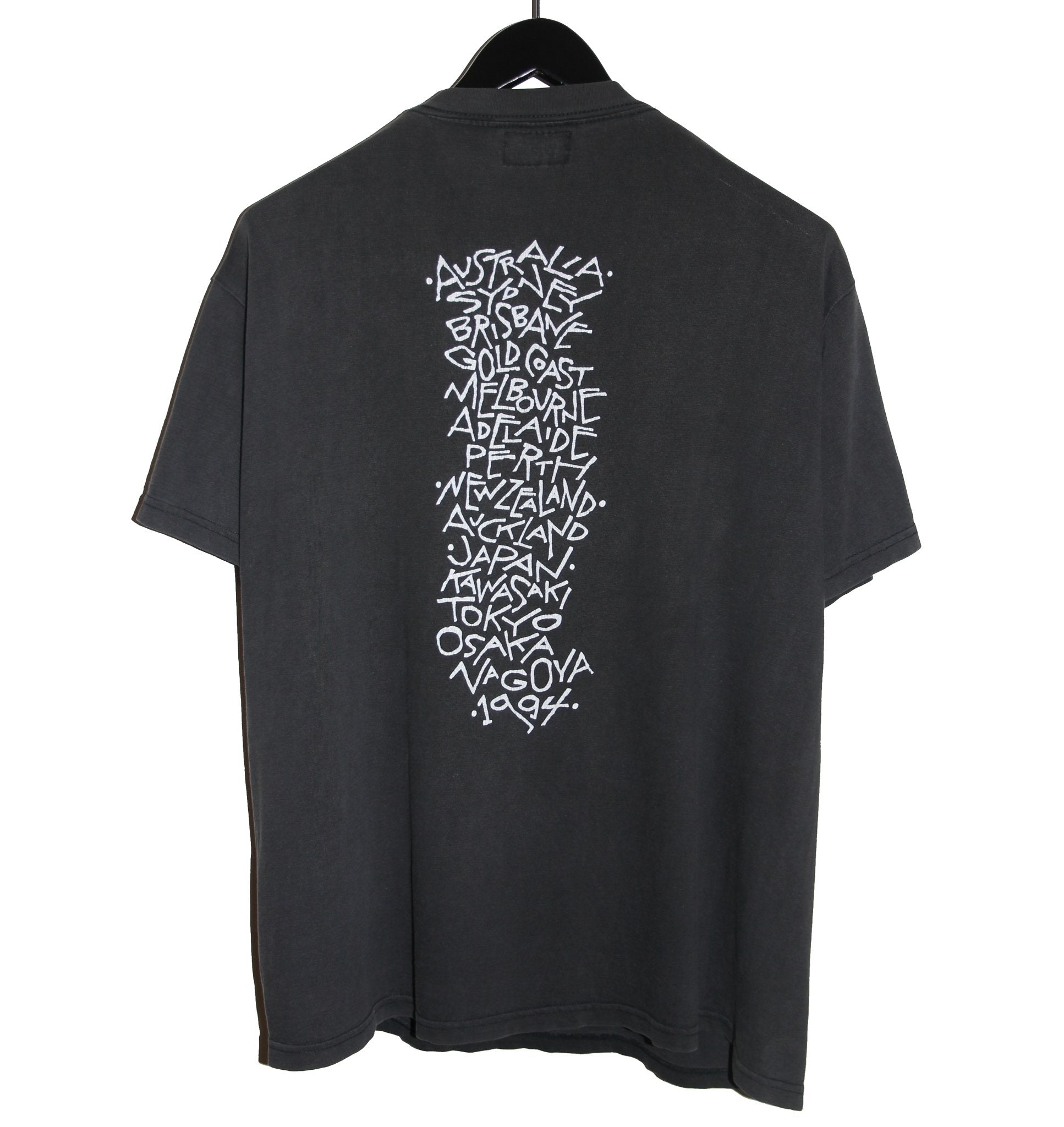 Soundgarden 1994 Kali Australian Tour Shirt - Faded AU