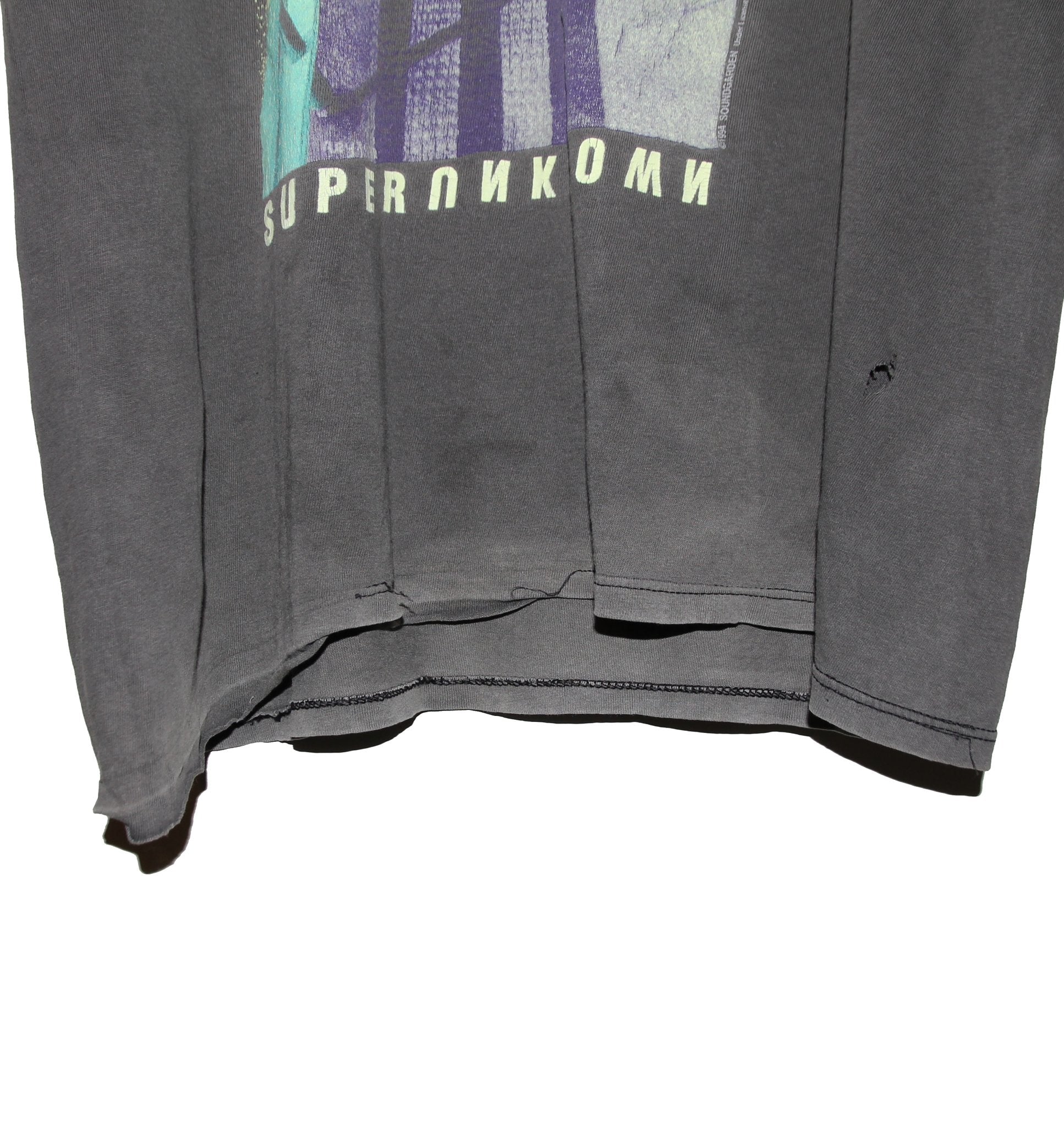 Soundgarden 1994 Superunkown *Glow In The Dark* Shirt - Faded AU