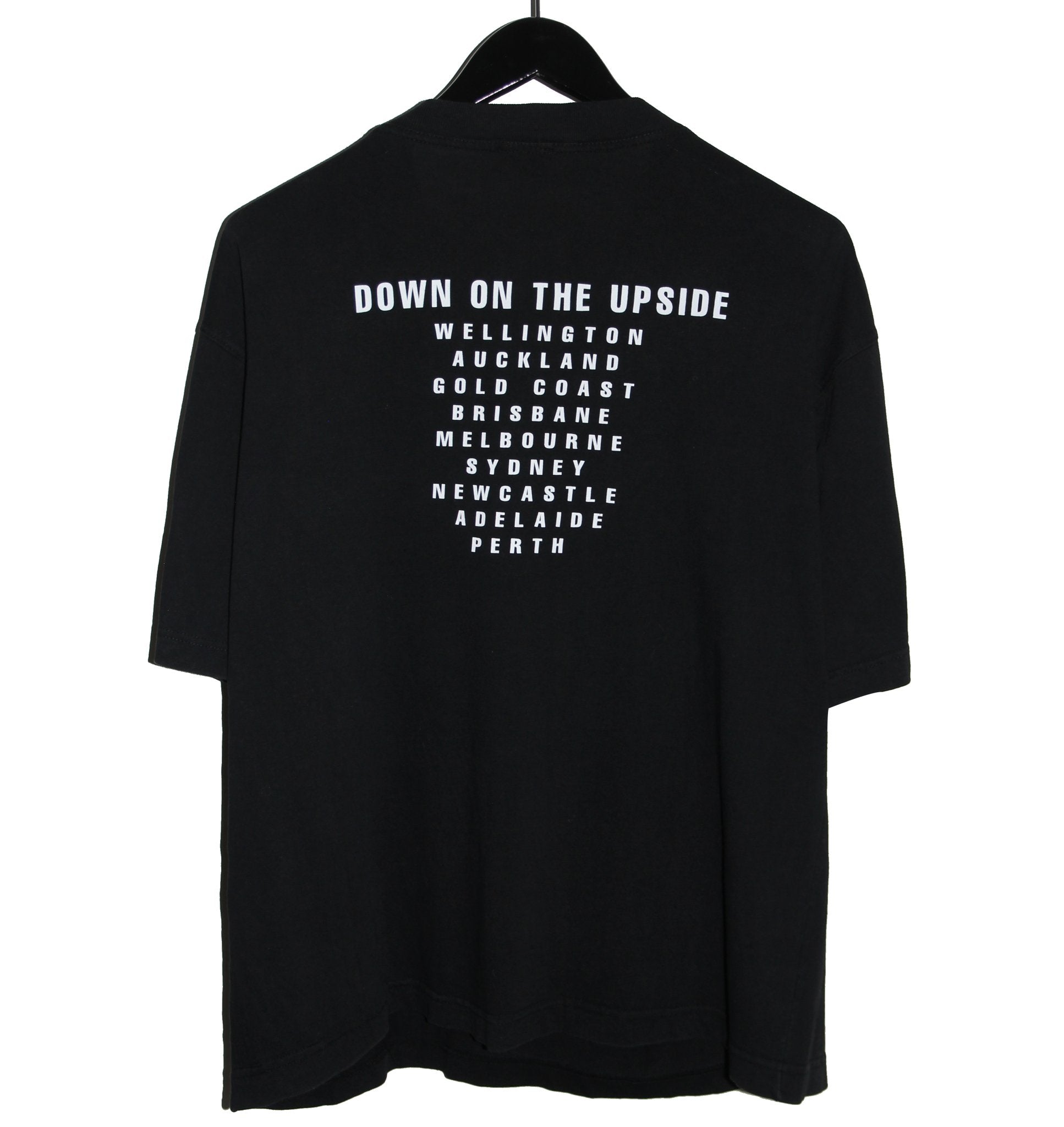 Soundgarden 1996 Down on the Upside Australia & New Zealand Tour Shirt - Faded AU