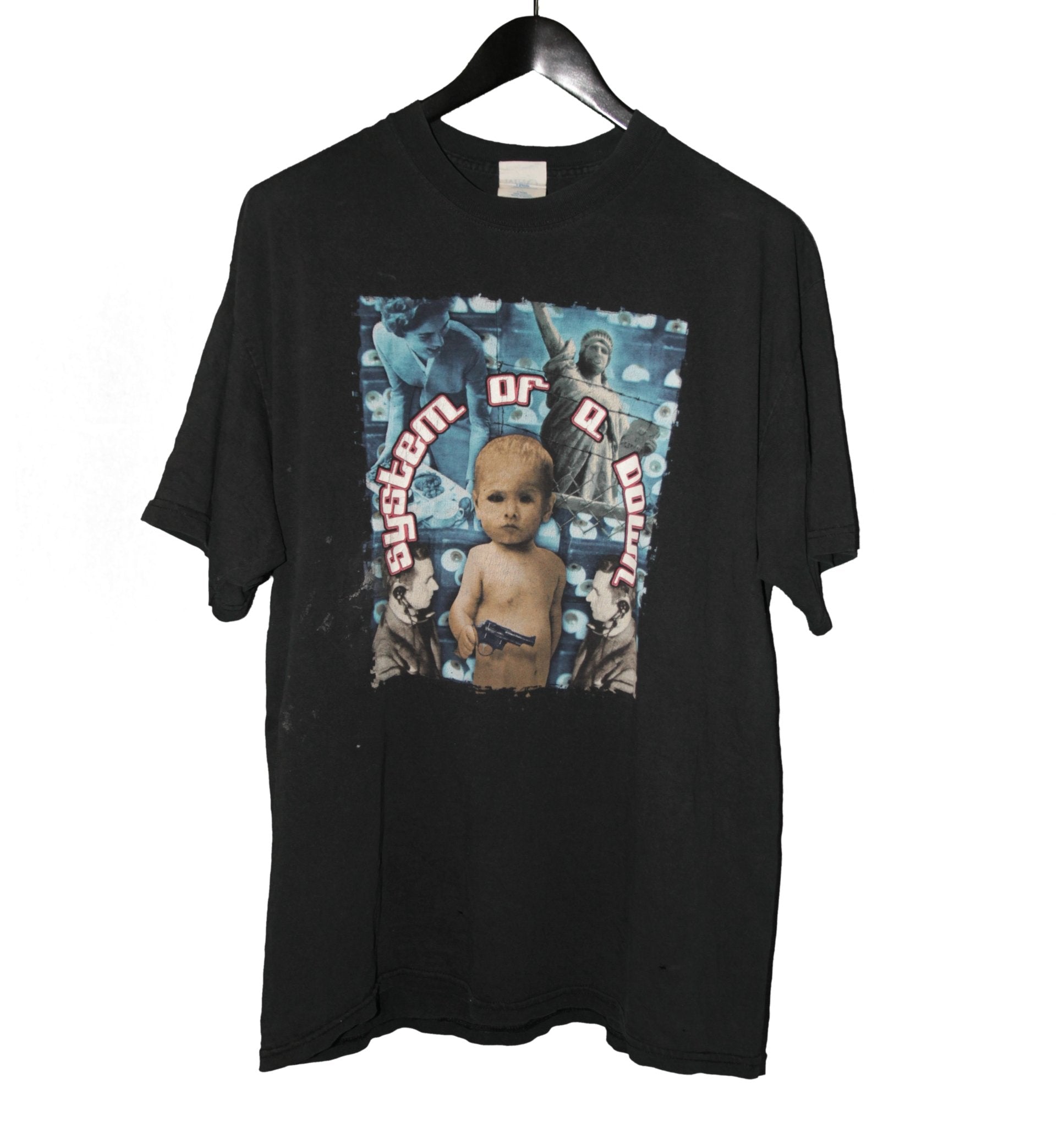 System of a Down 00's Band Shirt - Faded AU