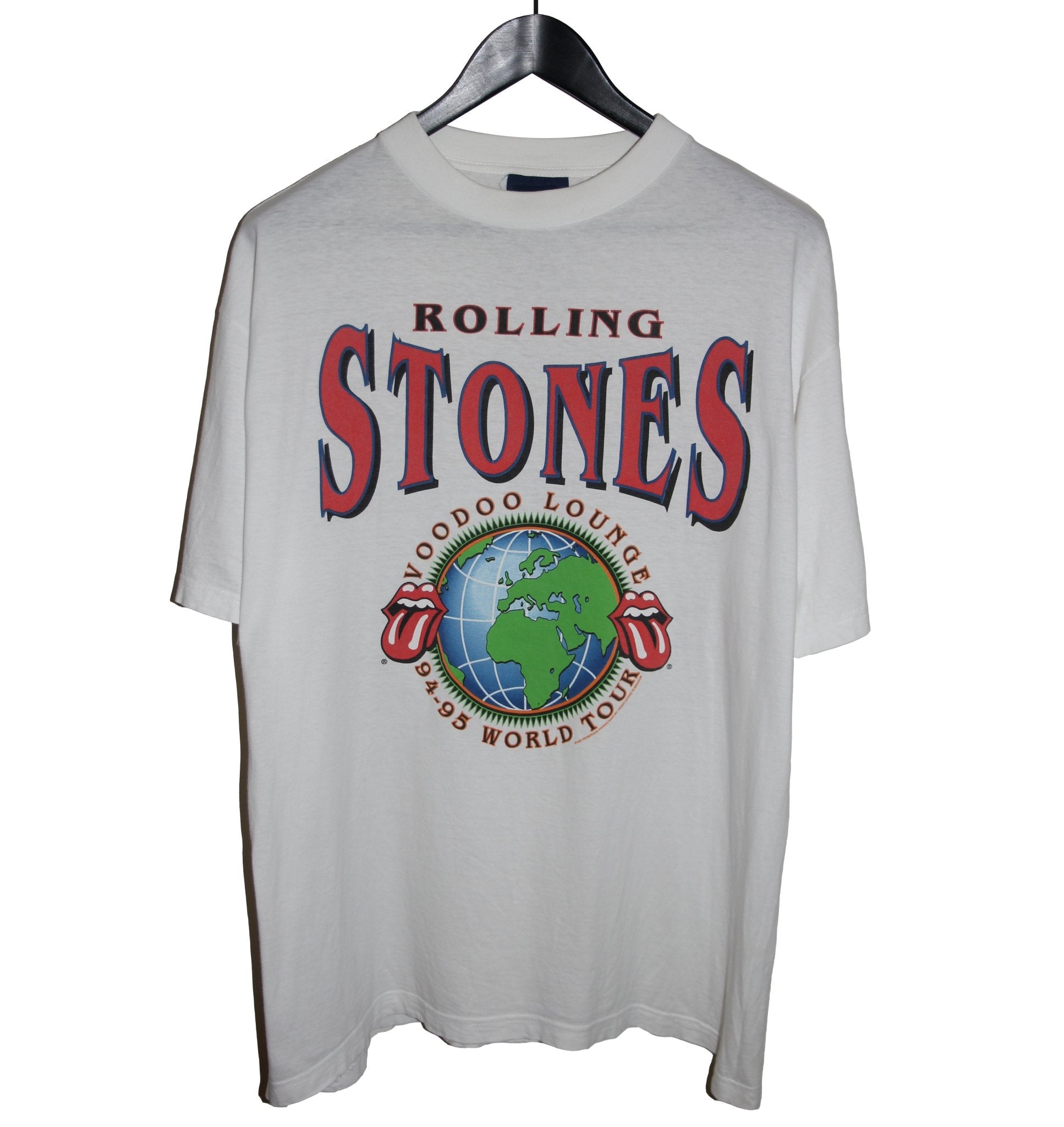 The Rolling Stones 1994/95 Voodoo Lounge Tour Shirt - Faded AU