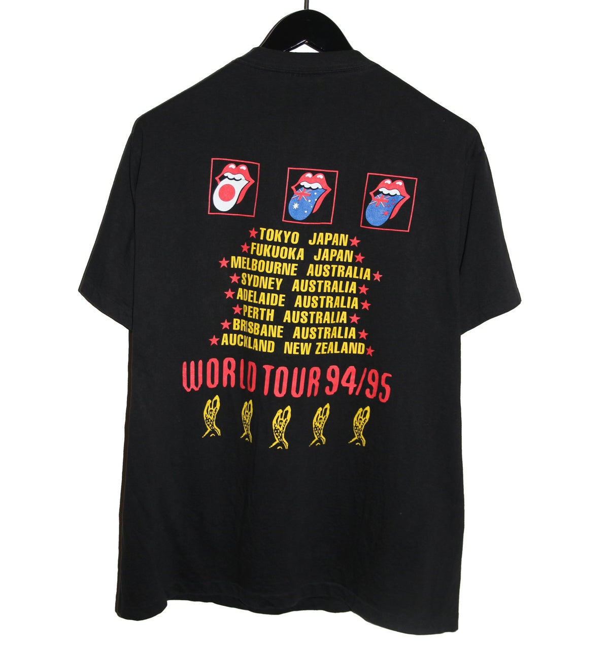 The Rolling Stones 1994/95 Voodoo Lounge Tour Shirt - Faded AU
