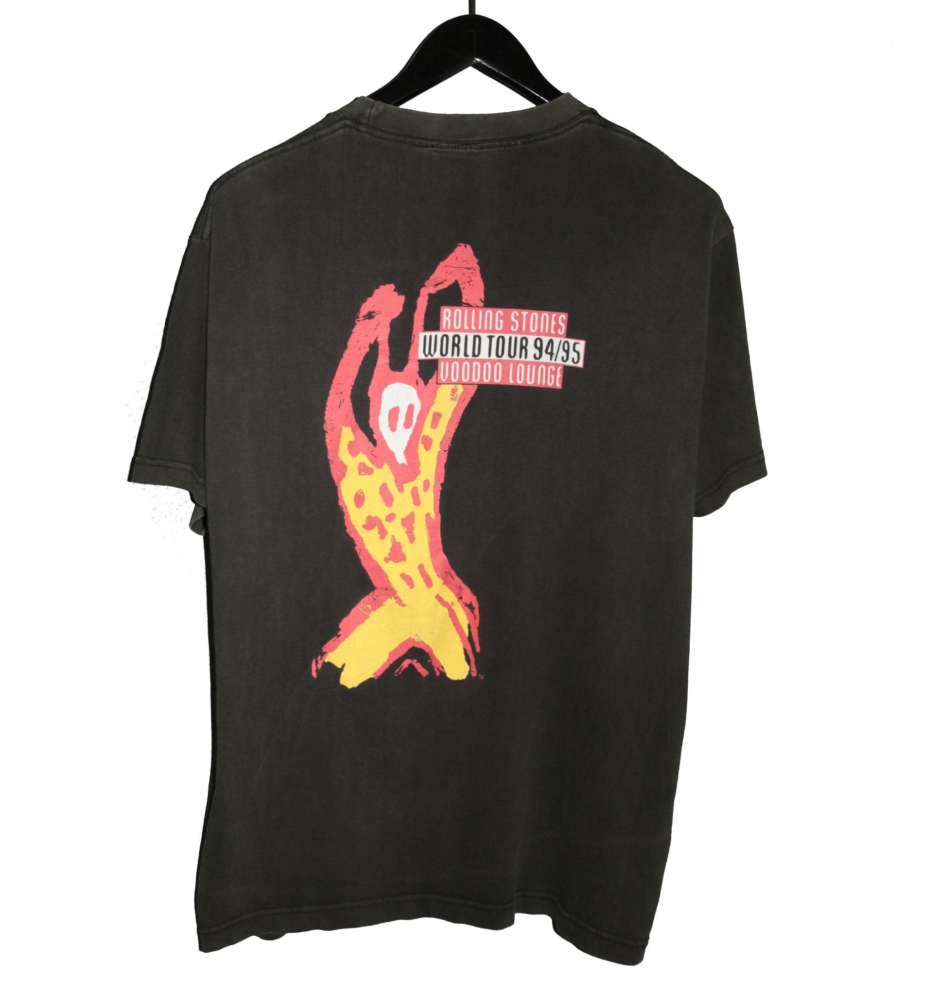The Rolling Stones 1994/95 Voodoo Lounge Tour Shirt - Faded AU