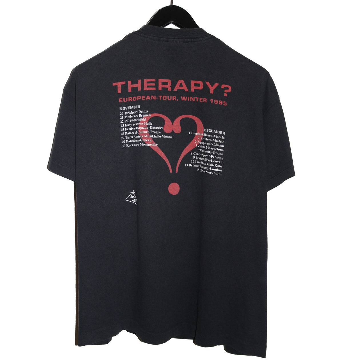 Therapy? 1995 Infernal Love European Tour Shirt - Faded AU