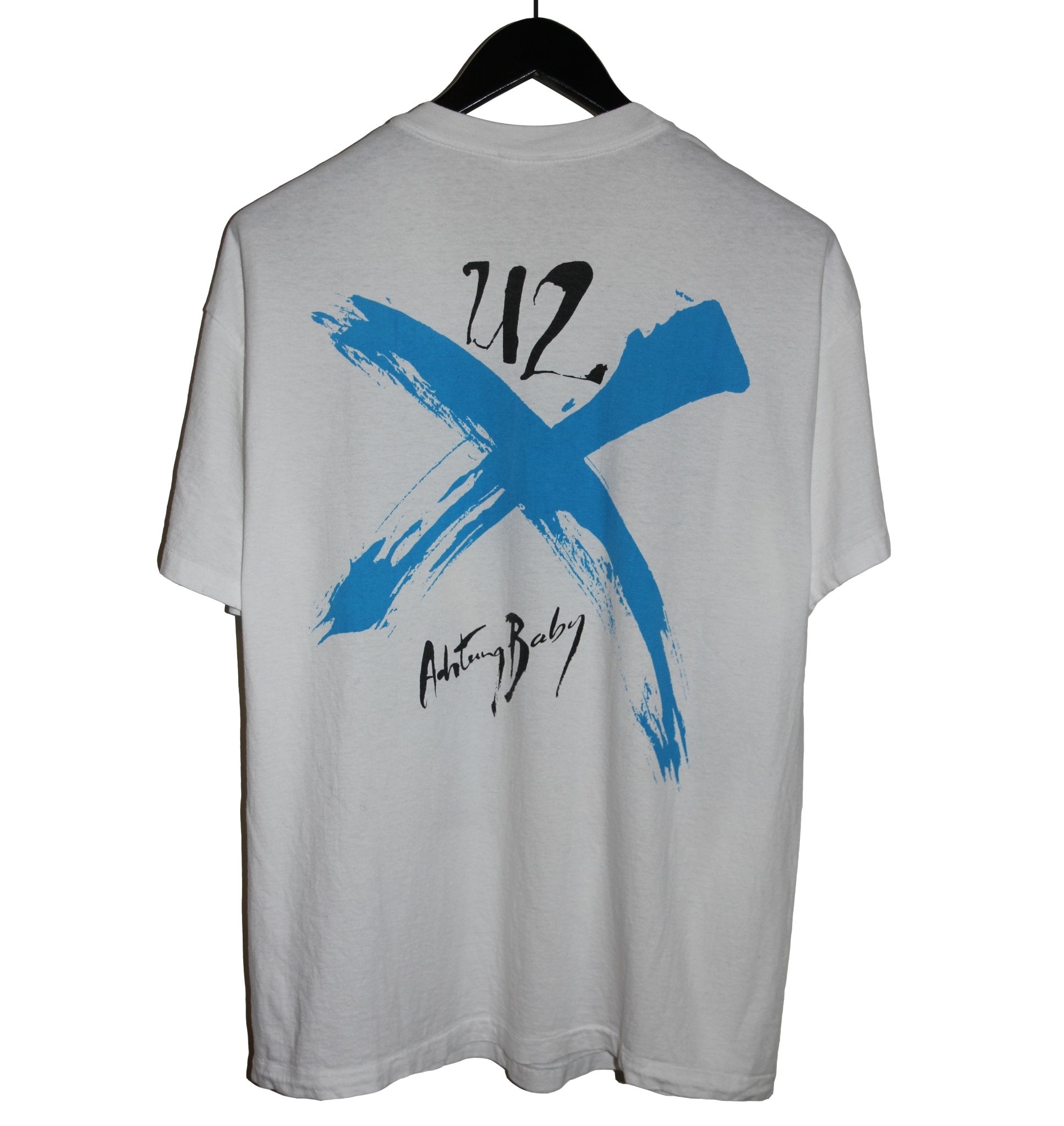 U2 1991 Achtung Baby Album Shirt - Faded AU