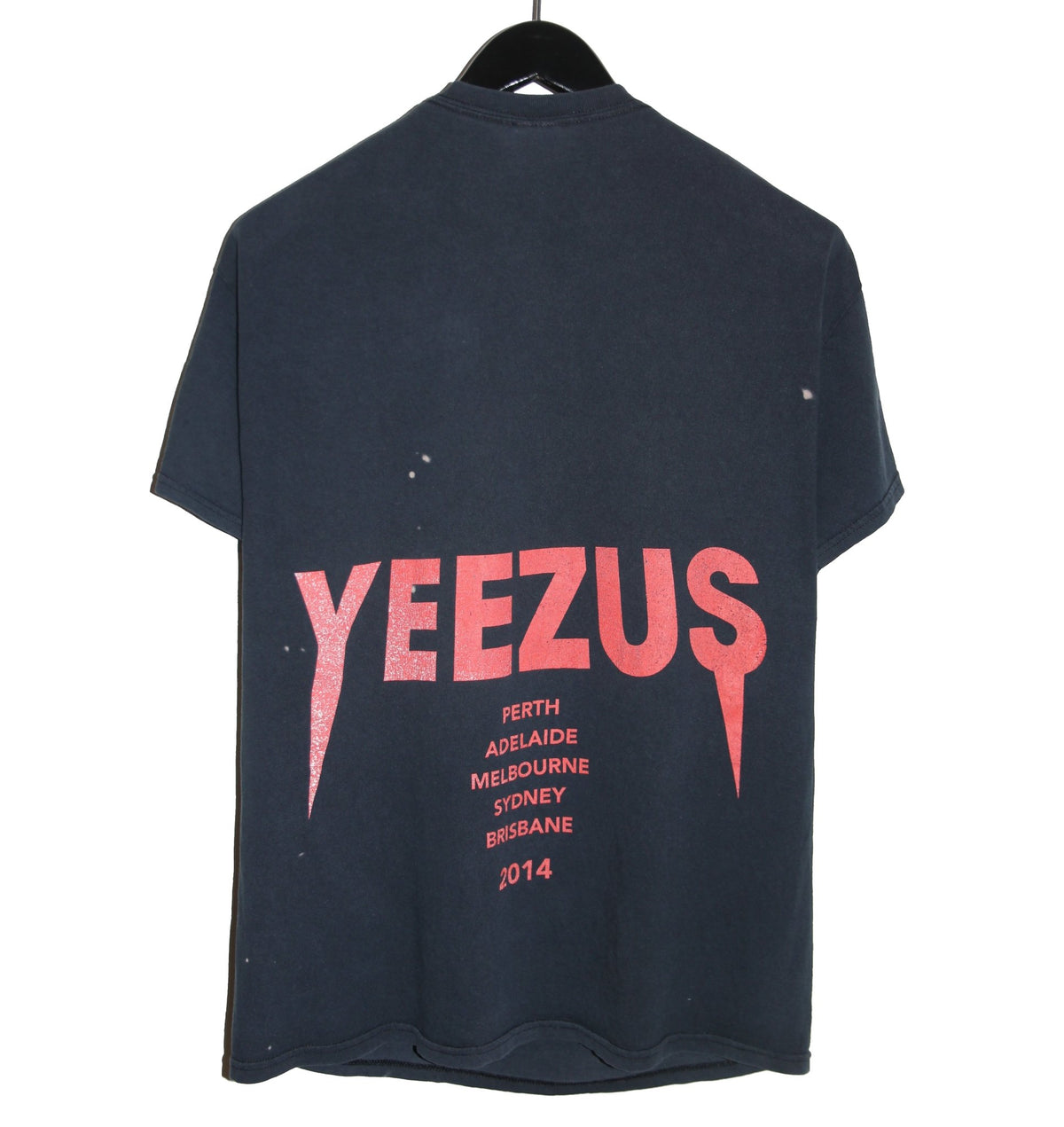 Yeezus 2014 Reaper Australian Tour Shirt - Faded AU