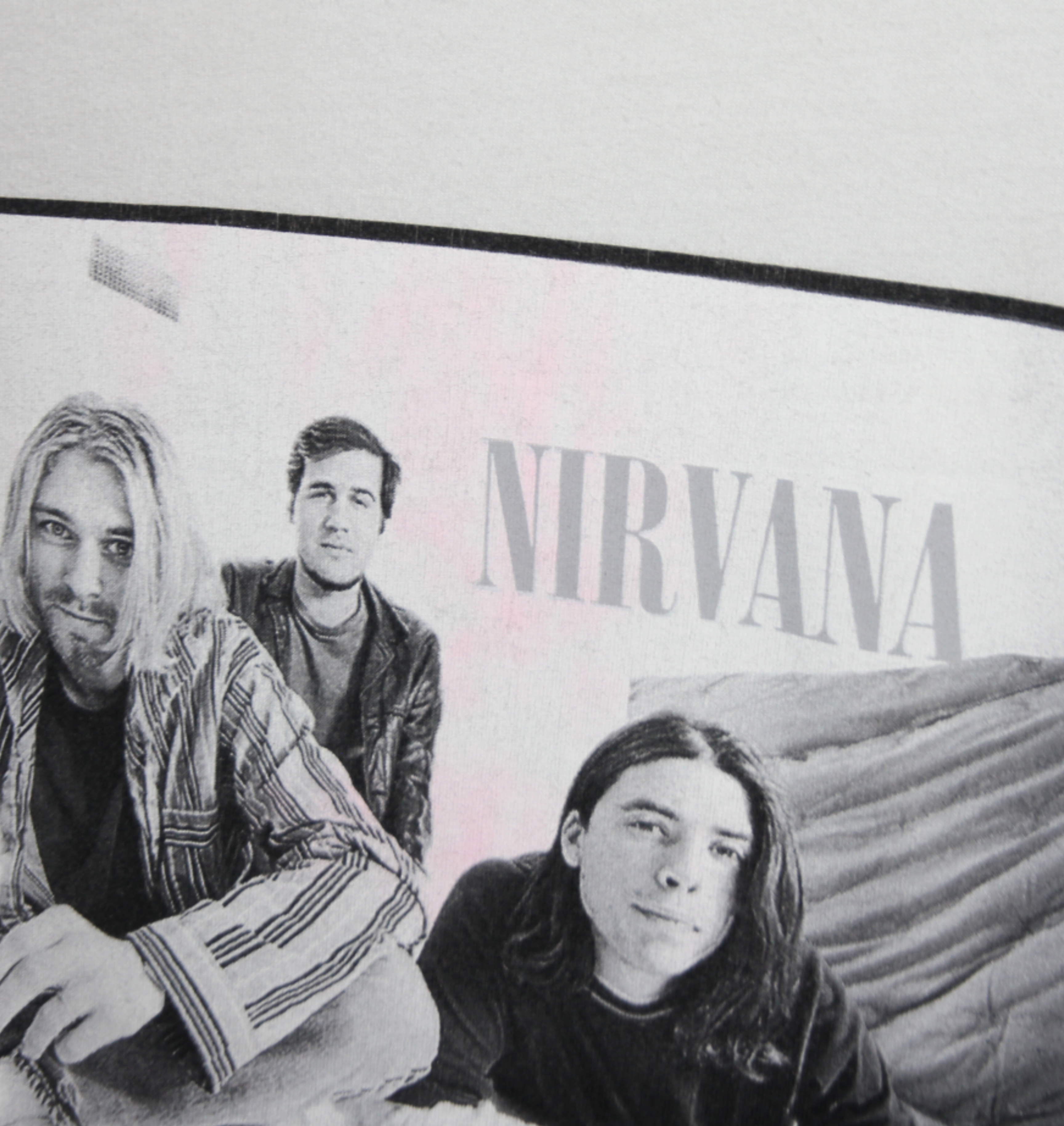 Nirvana 1996 Band Portrait Shirt