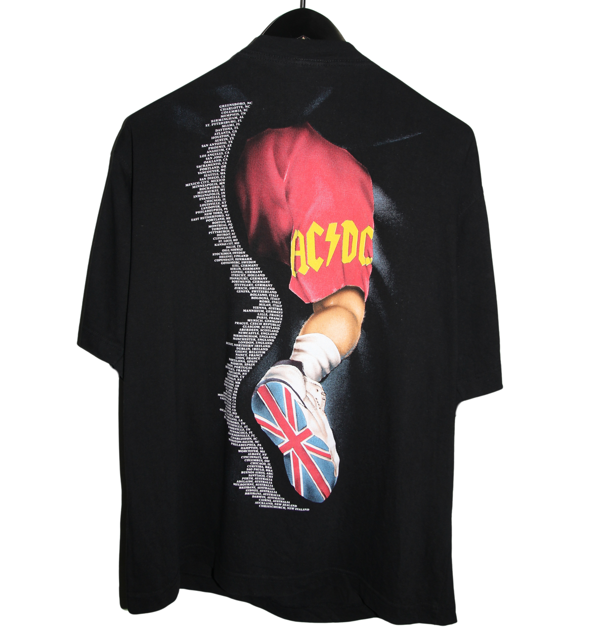 ACDC 1993 Angus Young Worldwide Tour Shirt